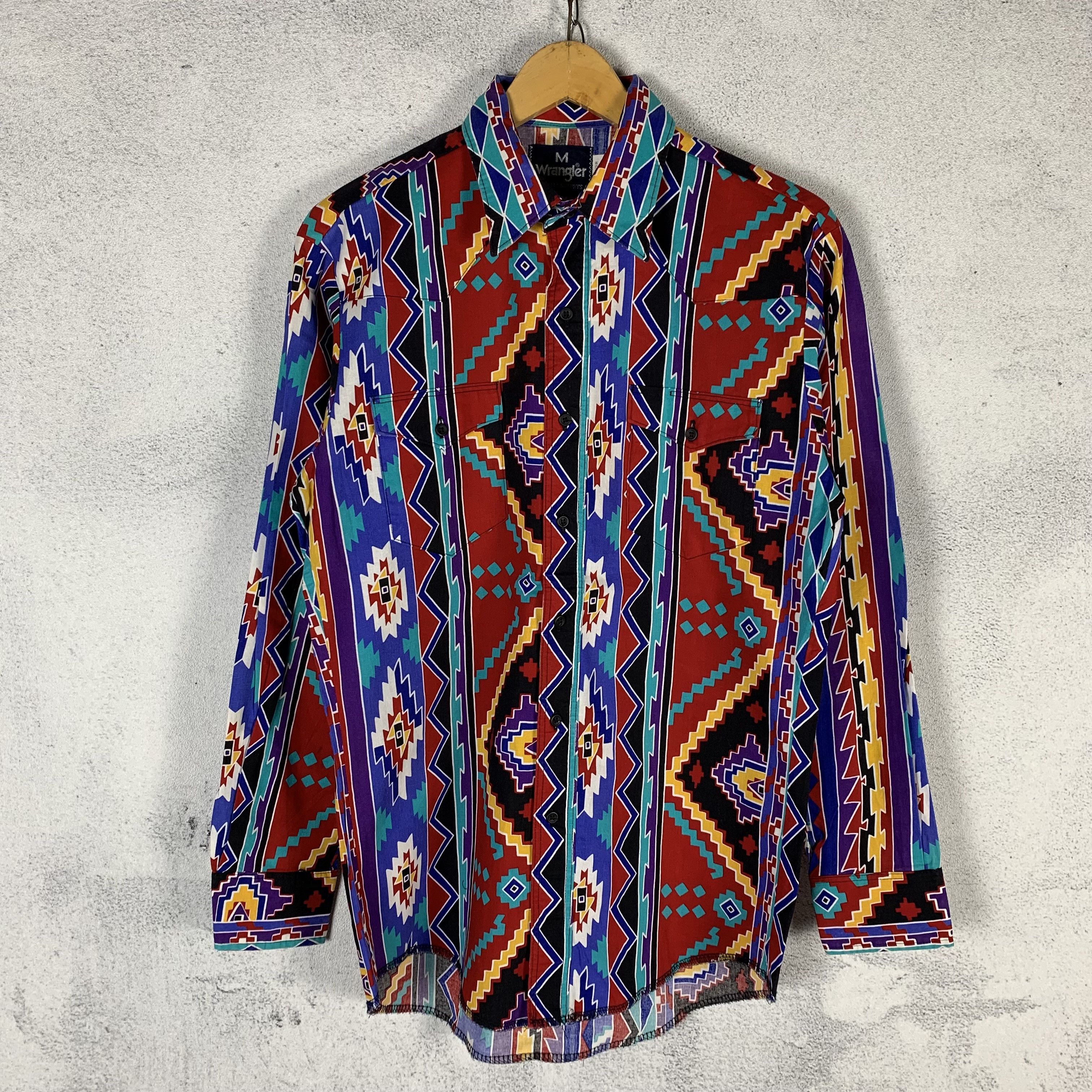 Wrangler Vintage Wrangler Western Shirt Size US M / EU 48-50 / 2 - 1 Thumbnail