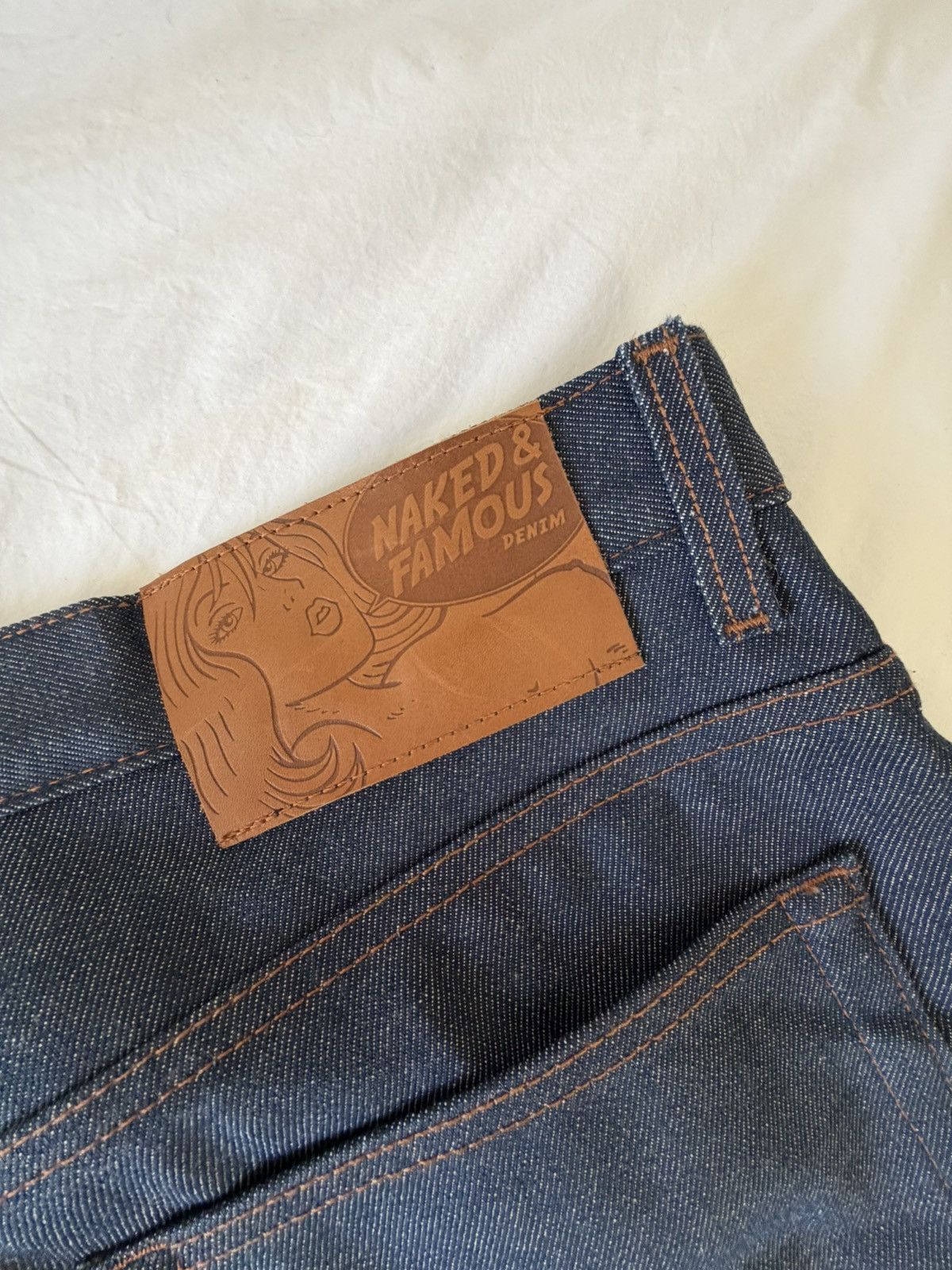 Naked & Famous Naked & Famous Groovy Guy Flair Selvedge Size US 36 / EU 52 - 10 Thumbnail