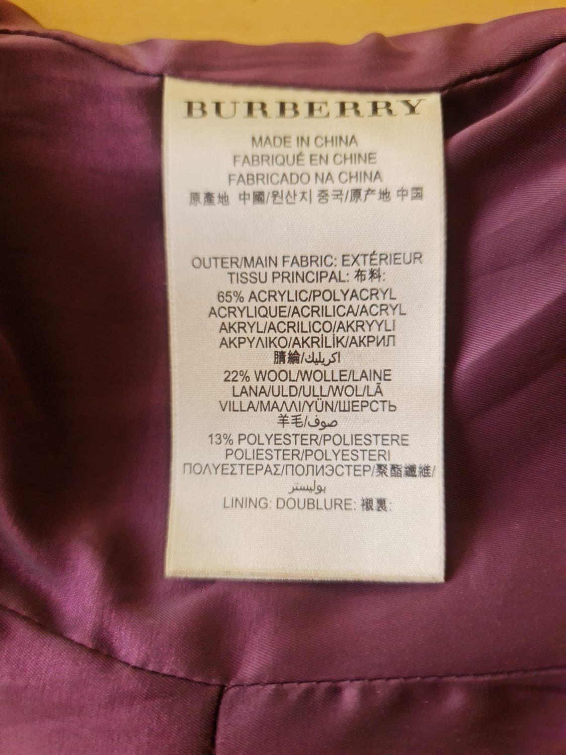 Burberry Burberry Brit Women Plaid PeaCoat nova check Blend Short Size XS / US 0-2 / IT 36-38 - 12 Thumbnail