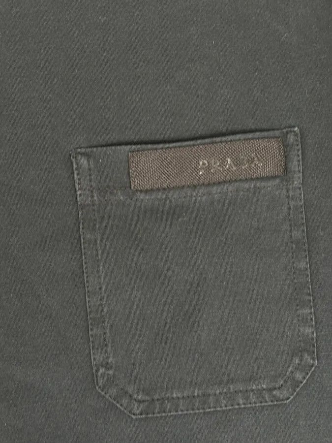 Prada SS2008 Prada Black Chest Pocket T-Shirt Size US S / EU 44-46 / 1 - 7 Thumbnail