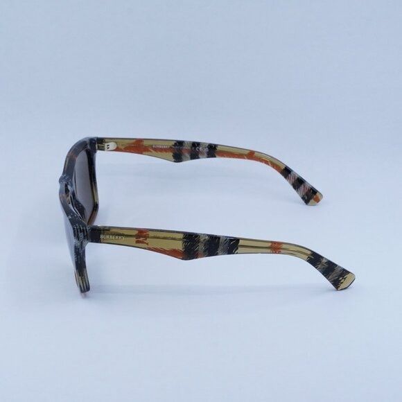 Burberry Burberry BE4434 414673 Sunglasses Check Sand Square Frame Size ONE SIZE - 9 Thumbnail
