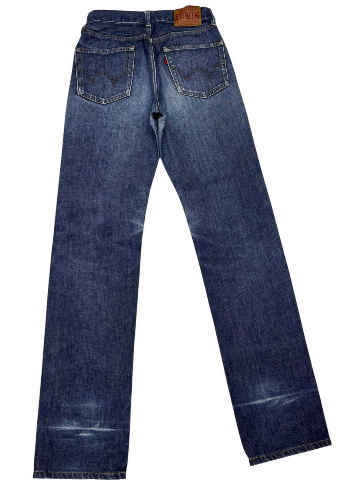 Undercover VINTAGE EDWIN 503zz STRAIGHT CUT DENIM JEANS Size US 27 - 4 Thumbnail