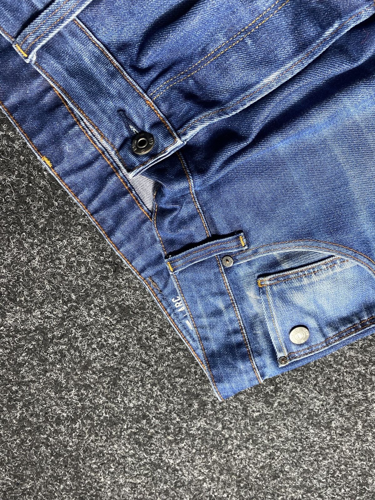 G-Star 🔥PUNK OPIUM G STAR TAPERED STRAIGHT ARC GOTHIC JEANS Y2k Size US 35 - 3 Thumbnail