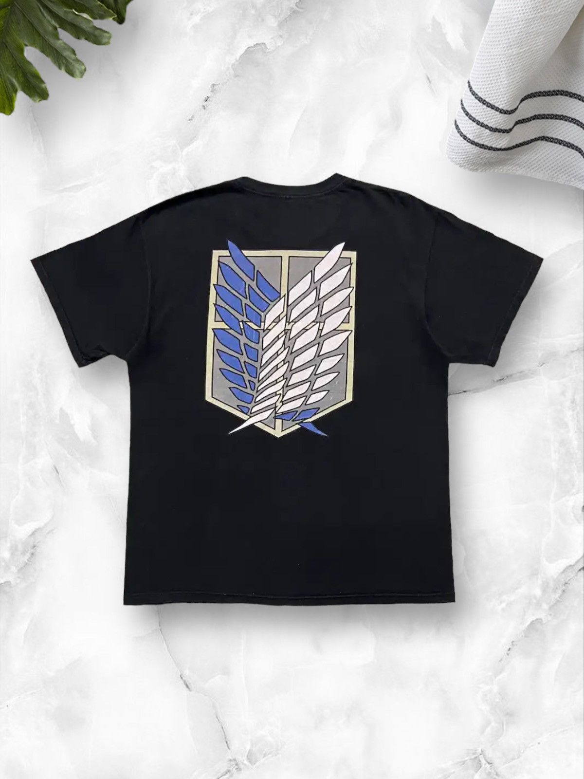 Attack On Titan Survey Corps Logo Anime Official Tshirt