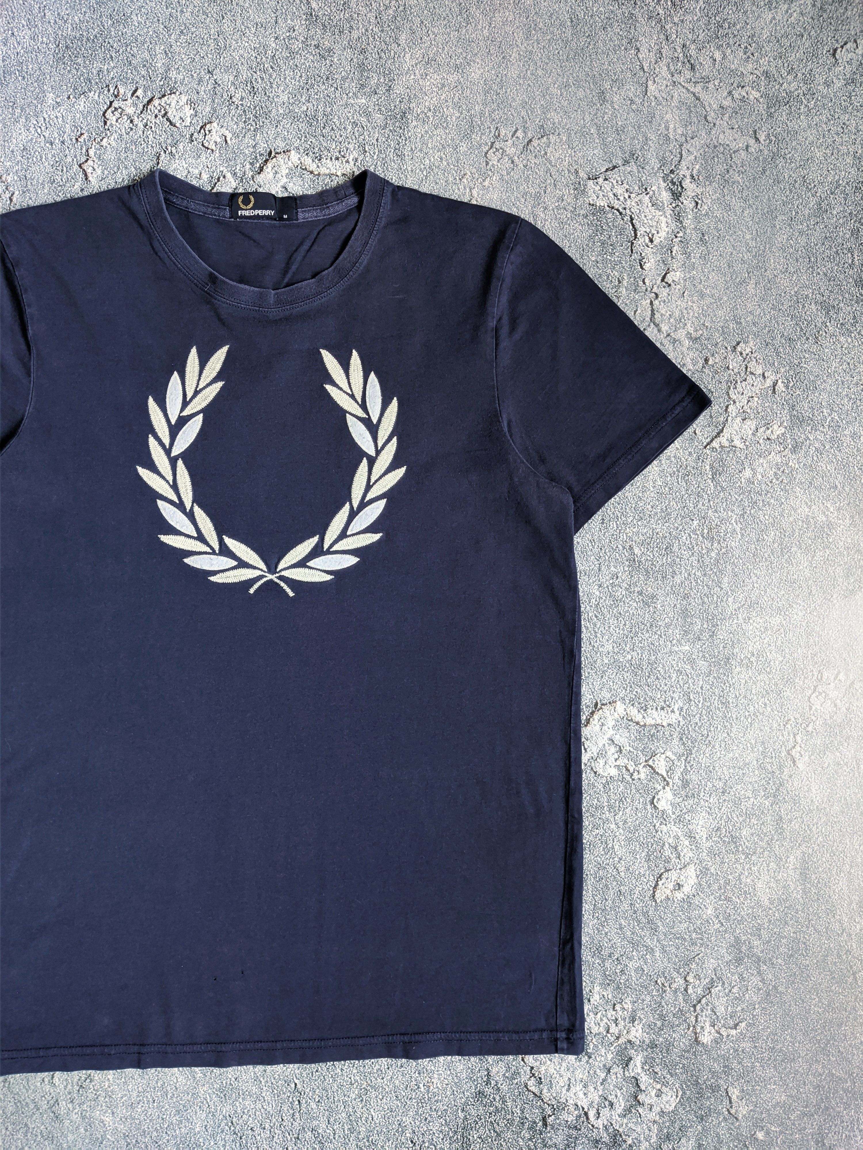 Fred Perry Vintage fred perry tshirt big logo 90s Size US M / EU 48-50 / 2 - 3 Thumbnail