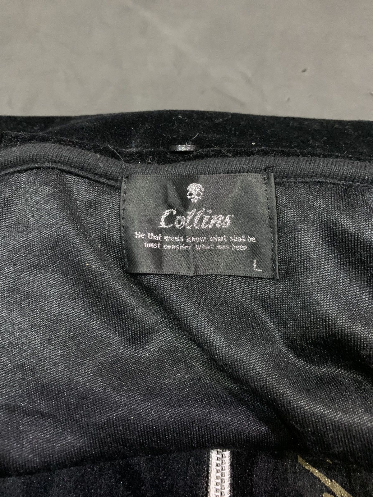 If Six Was Nine 🖤BLACFRIDAY🖤Collins poem velvet tracktop Size US M / EU 48-50 / 2 - 6 Thumbnail