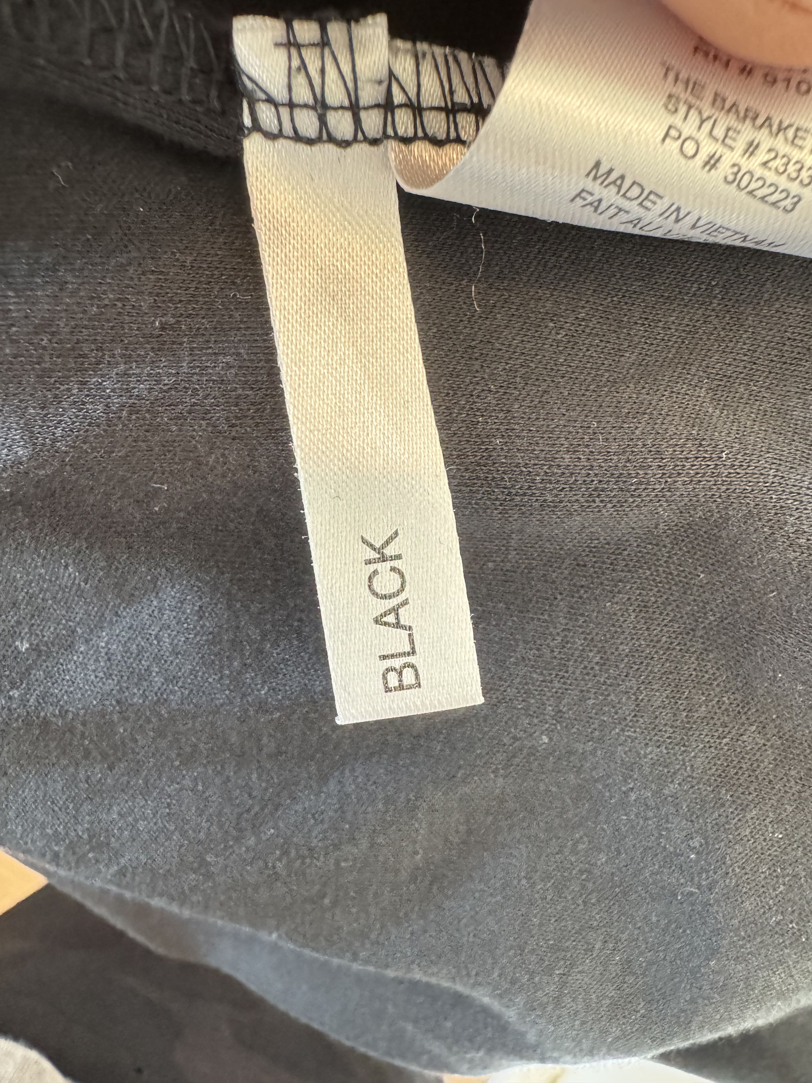 Robert Barakett Black Tee Size US XL / EU 56 / 4 - 5 Thumbnail