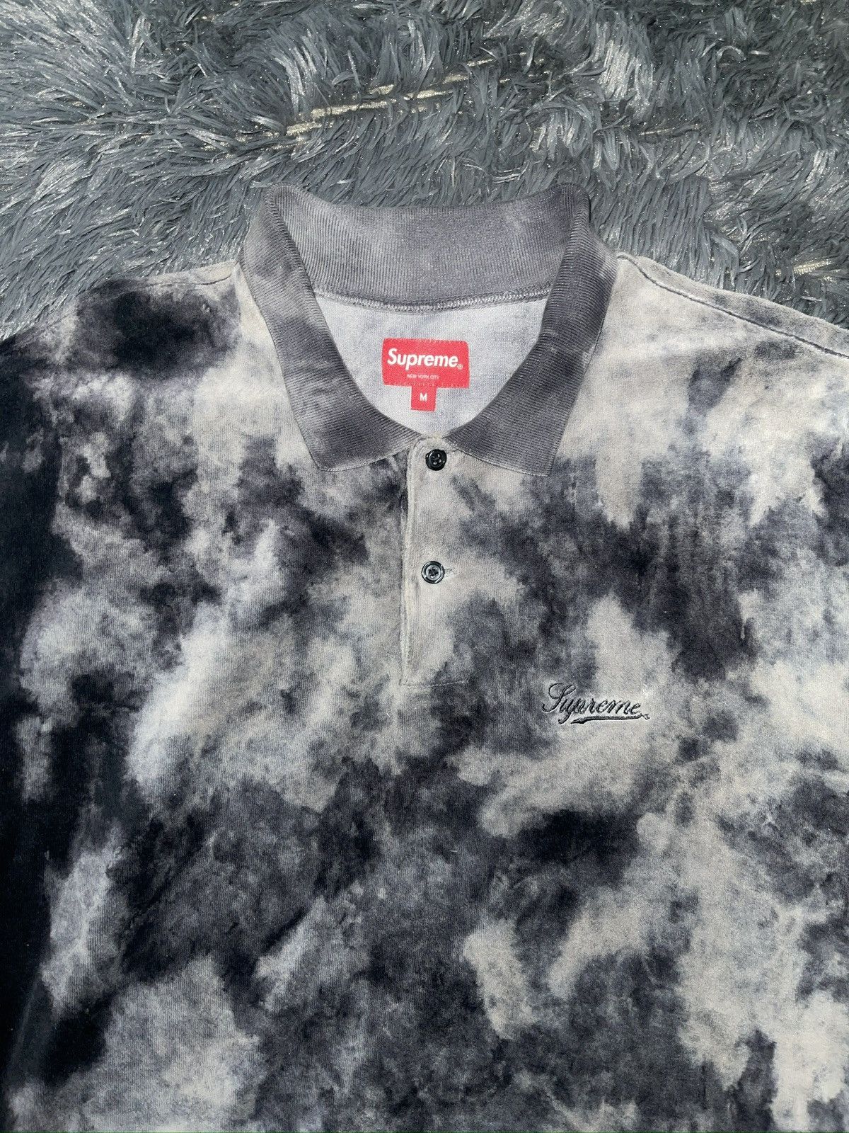 Supreme Long Sleeve Black Grey