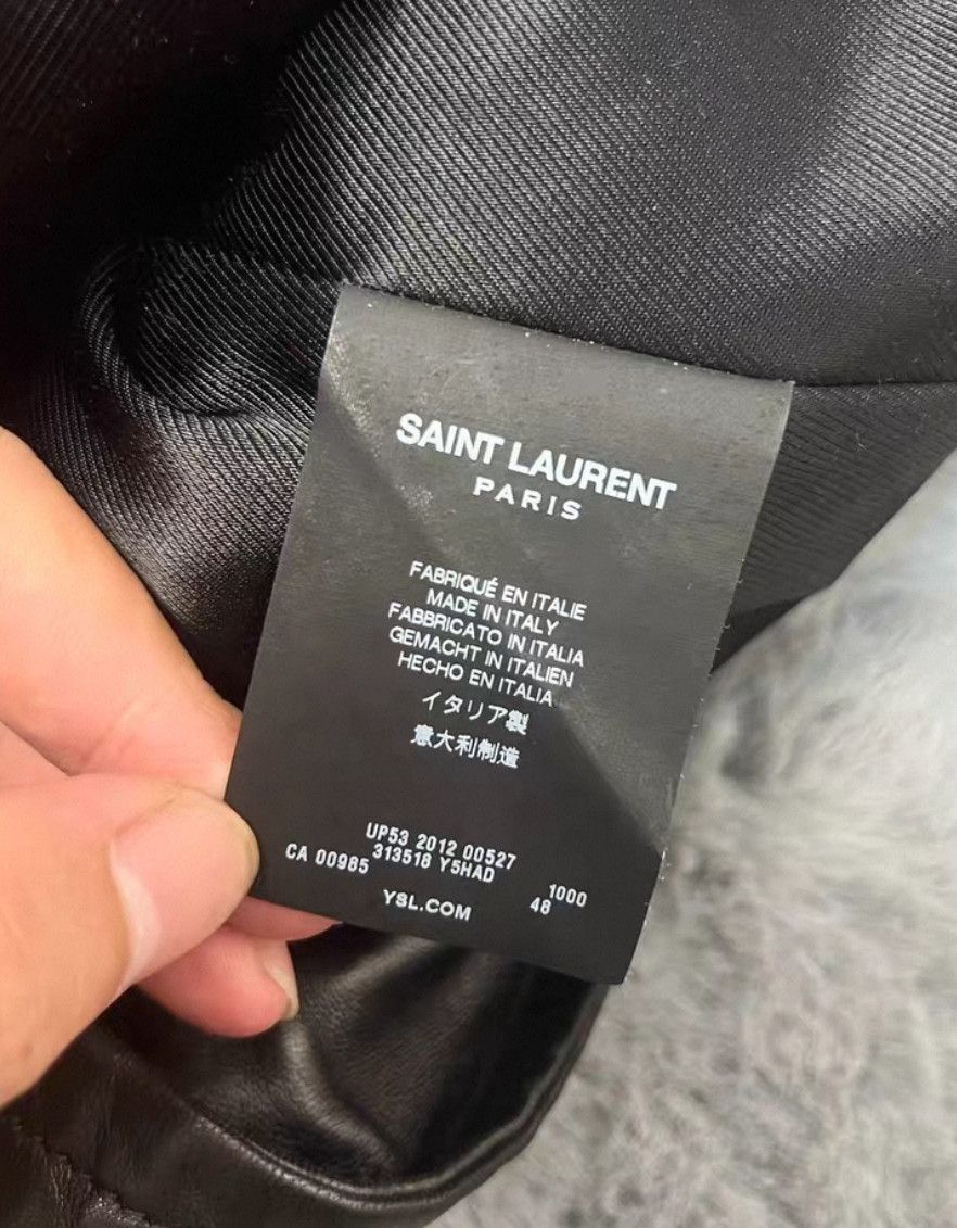 Saint Laurent Paris saint laurent Poster Leather Jacket-2505 Size US M / EU 48-50 / 2 - 4 Thumbnail