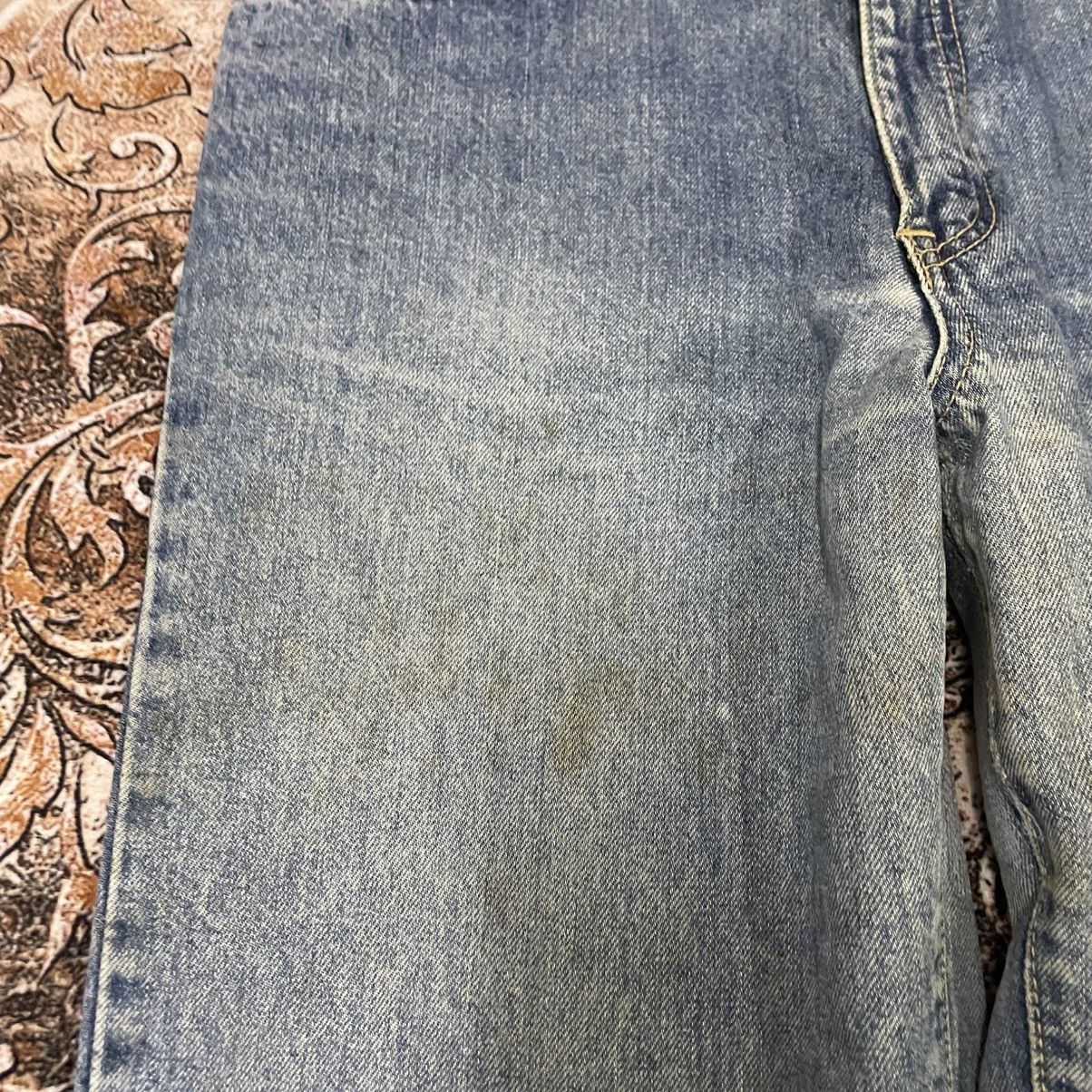 Edwin 🔥Vintage 1993 Edwin Stoned Washed Distress Dirty Denim Jeans Size US 31 - 10 Thumbnail