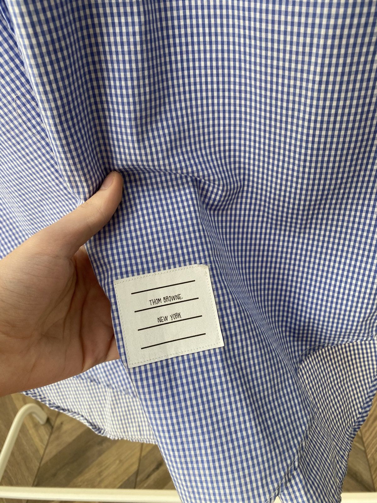 Thom Browne Vintage Thom Browne Button Up Shirt Size US L / EU 52-54 / 3 - 4 Thumbnail