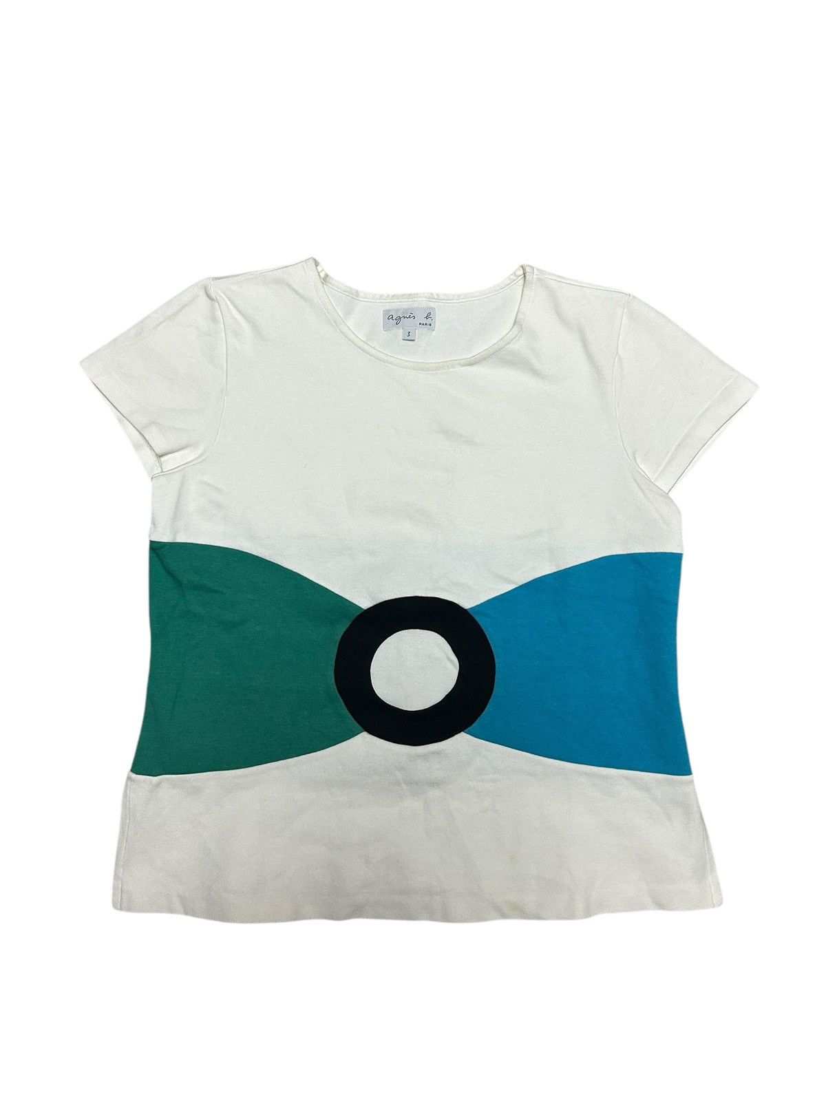 Vintage Color-Block T-shirt
