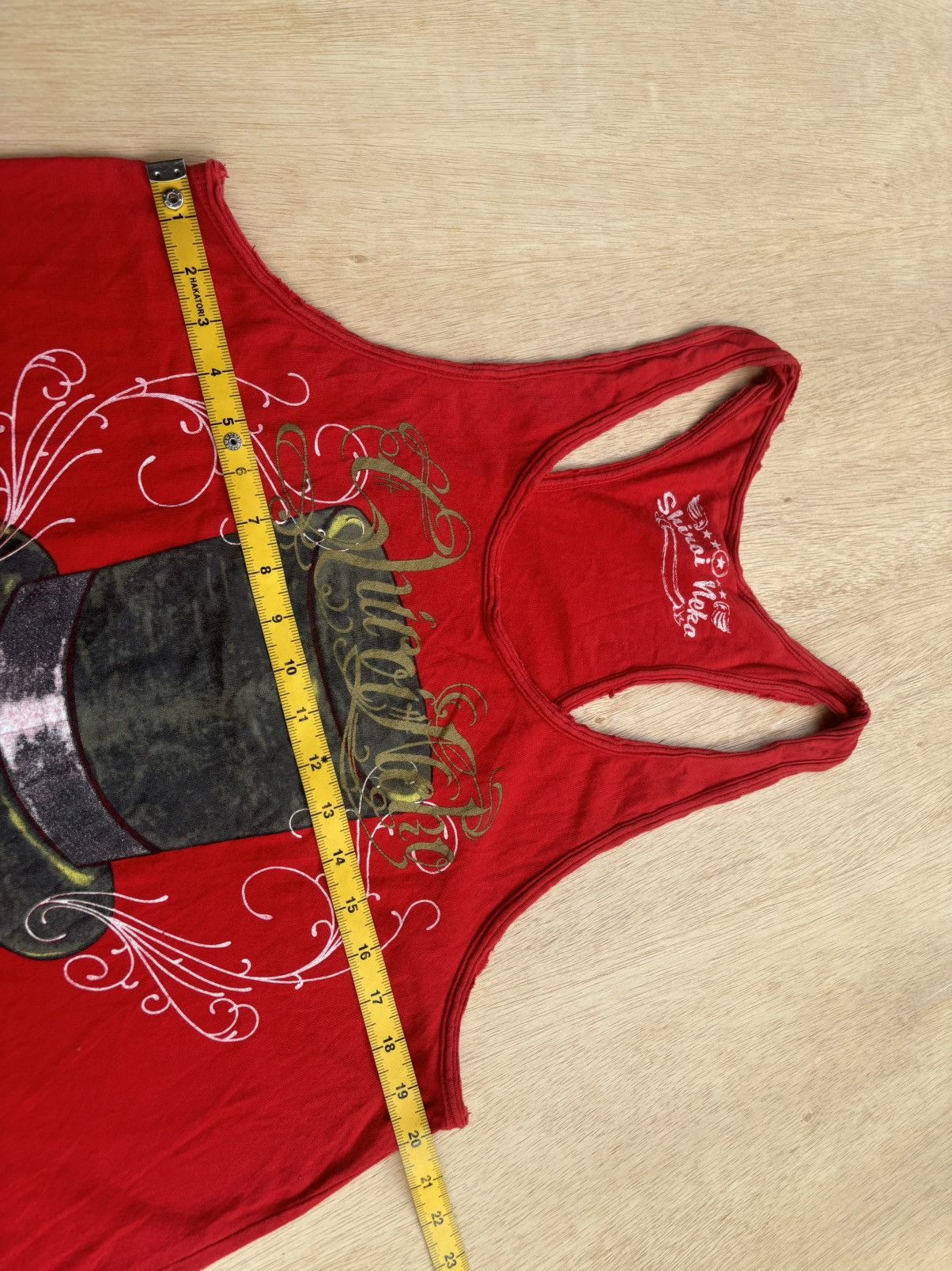 Hysteric Glamour × If Six Was Nine × Japanese Brand Y2k Shinai Neka Poen Punk Style Tank tops Size US L / EU 52-54 / 3 - 7 Thumbnail