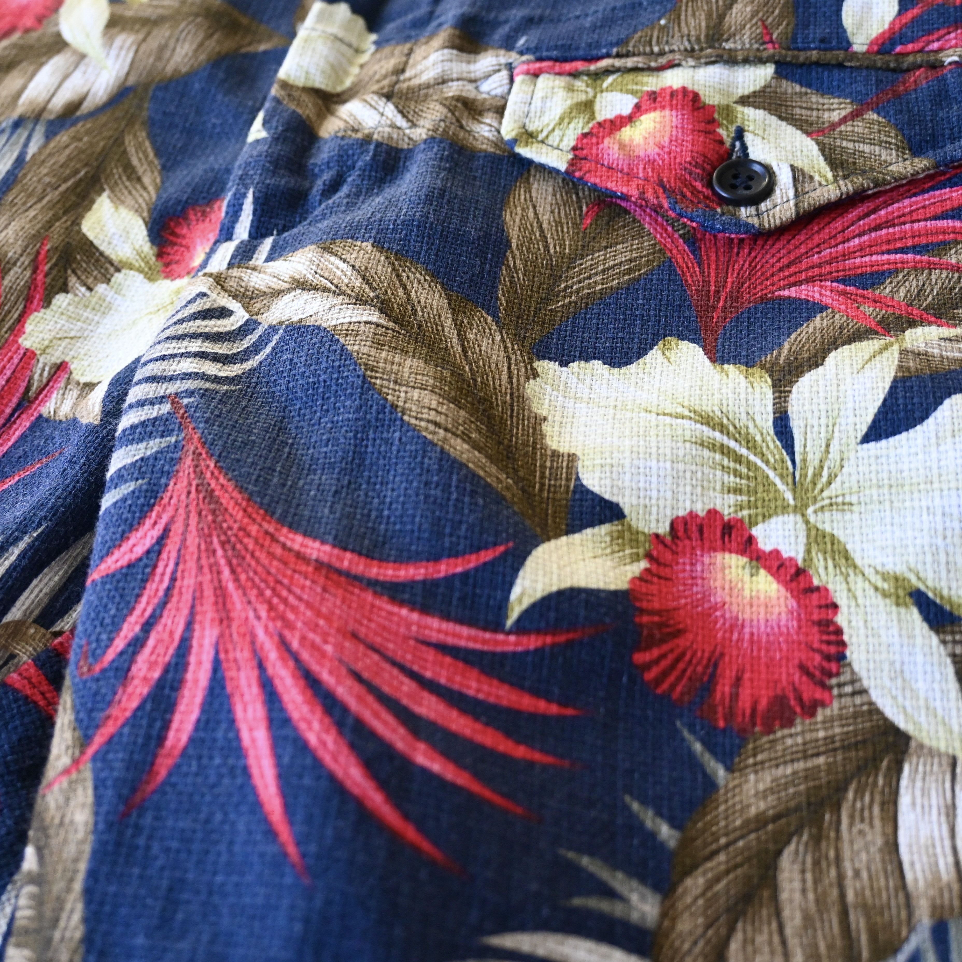 Engineered Garments Engineered Garments "Ghurka Short", Hawaiian patchwork, S Size US 32 / EU 48 - 13 Thumbnail