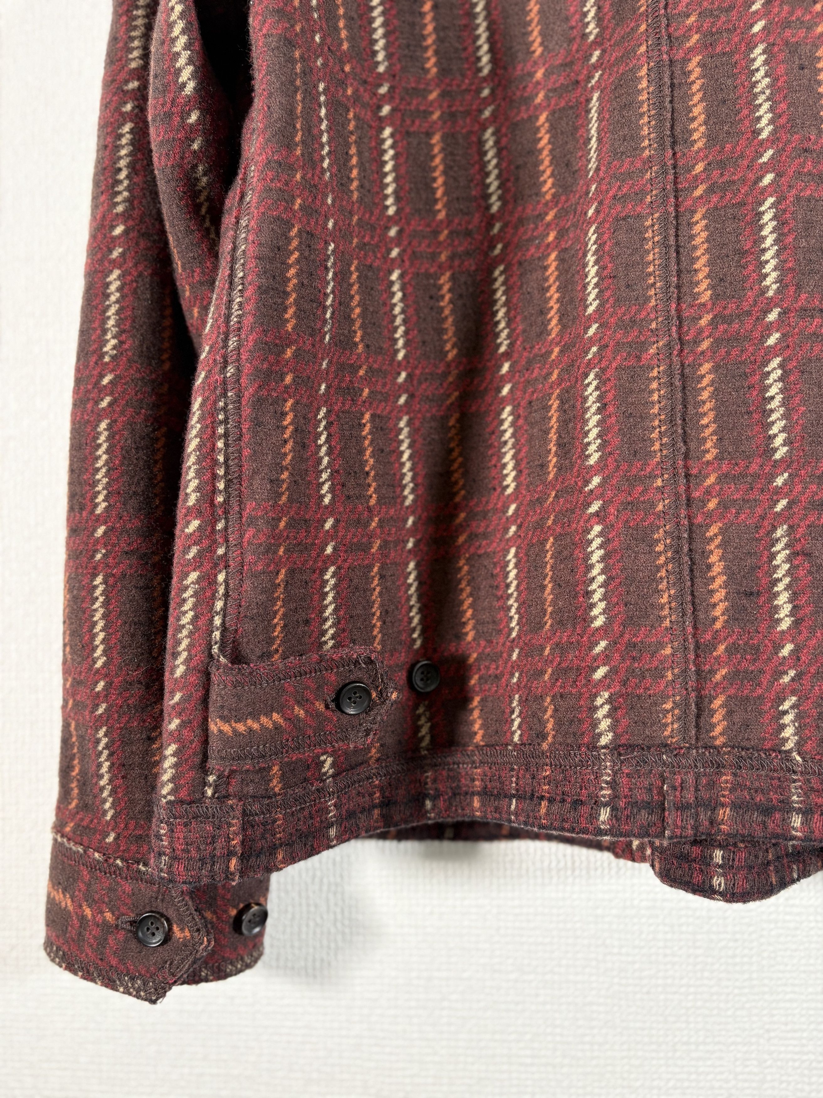 Comme des Garcons AD2004 Comme des Garçons Homme Wool Zipper Jacket Size US S / EU 44-46 / 1 - 5 Thumbnail