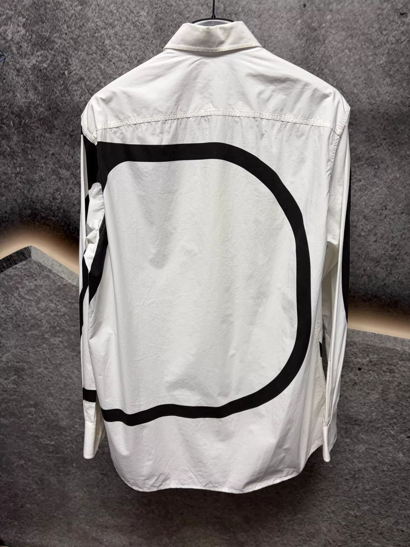 Valentino Valentino men's white long-sleeve shirt 37 xs like new Size US XS / EU 42 / 0 - 2 Thumbnail