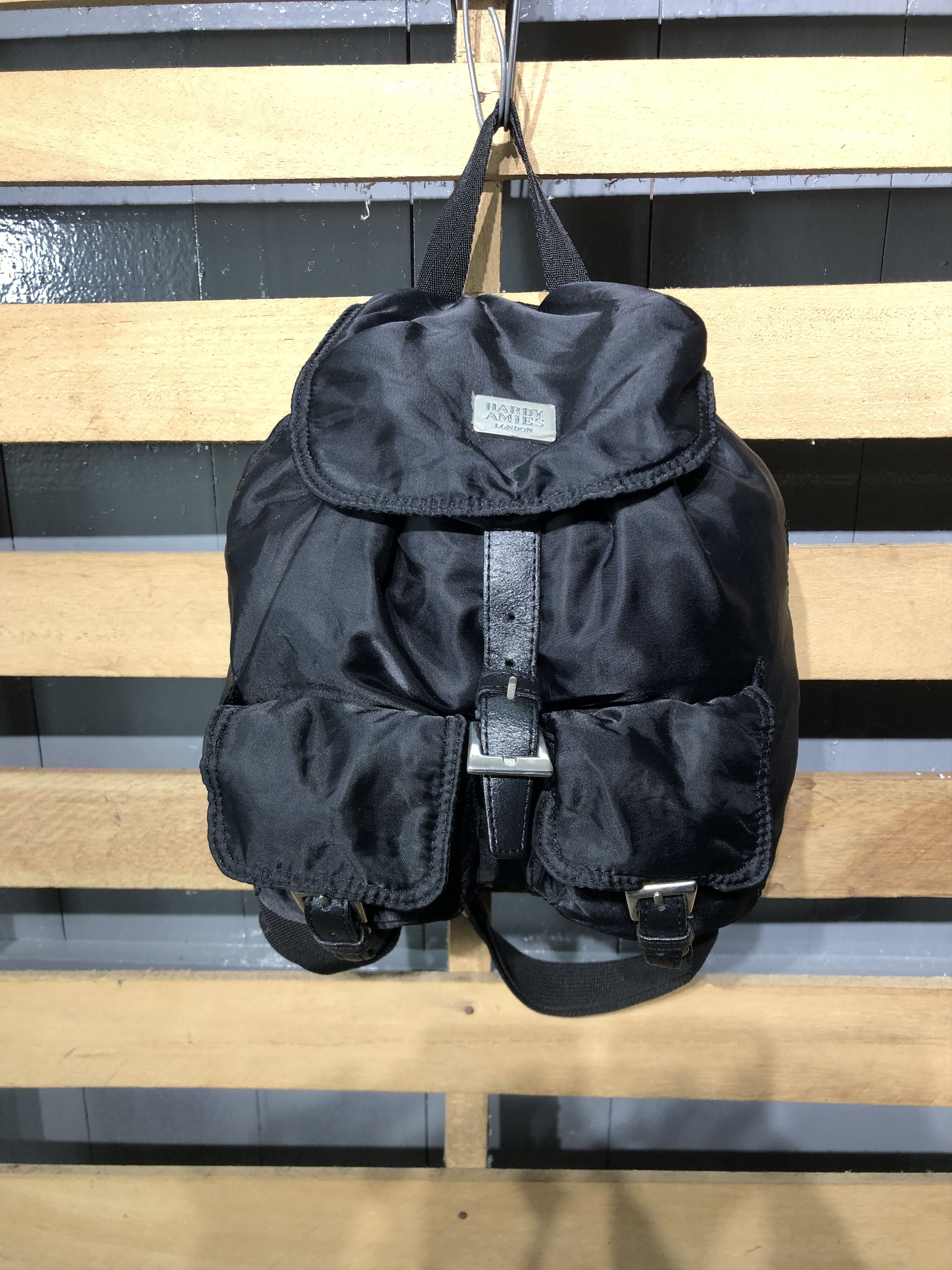 Japanese Brand Japanese Multipocket Style Nylon Mini Backpack Size ONE SIZE - 4 Thumbnail