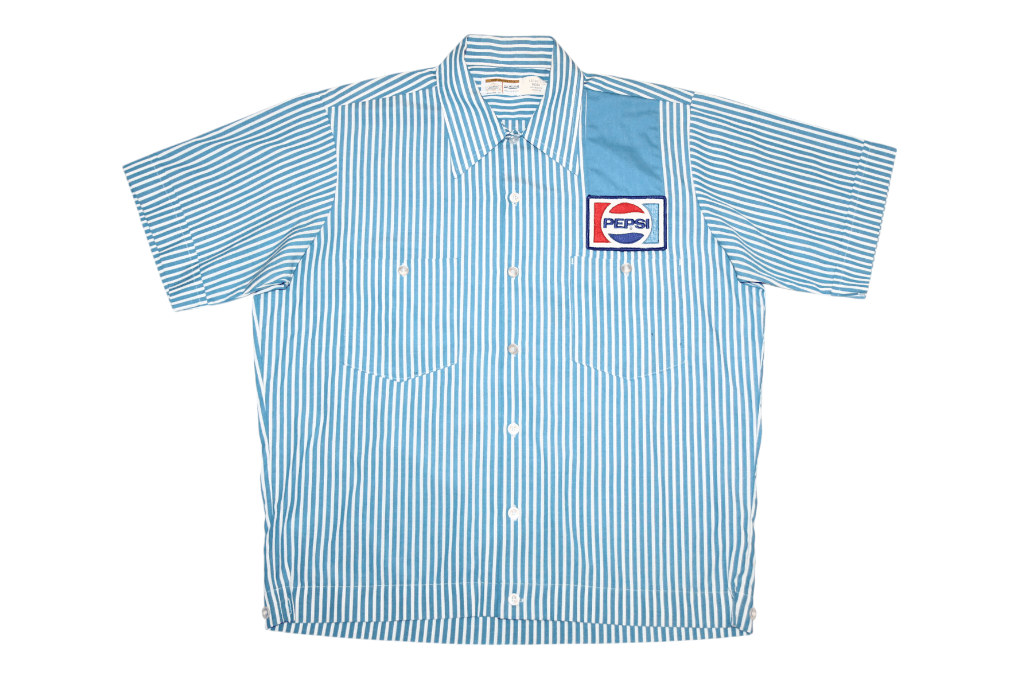 Sports Specialties 70s Perma-Neat Retro Stripes Uniform Pepsi BowlingName Shirt Size US M / EU 48-50 / 2 - 8 Thumbnail