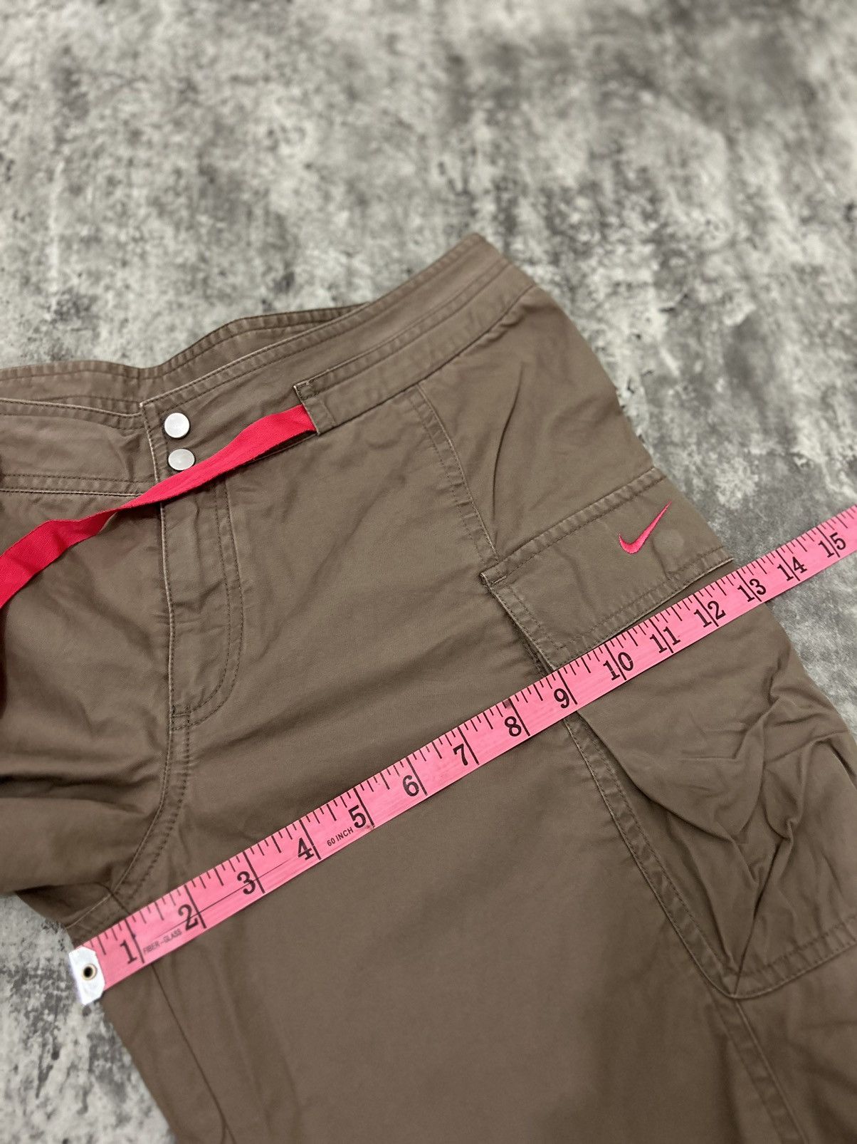 Nike × Vintage Nike Bondage Cargo Parachute Pants Size US 31 - 19 Thumbnail