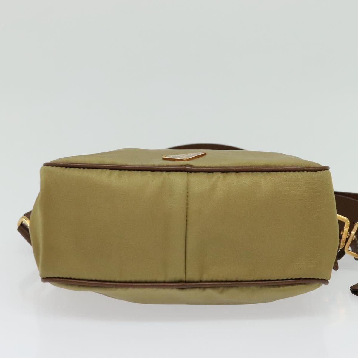 Prada PRADA Shoulder Bag Nylon Beige Gold Size ONE SIZE - 9 Thumbnail