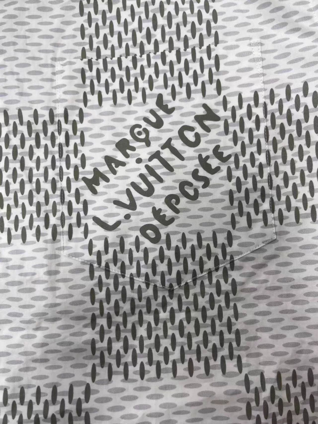 Louis Vuitton LOUIS VUITTON Damier logo square neck long sleeve shirt Size US M / EU 48-50 / 2 - 3 Thumbnail