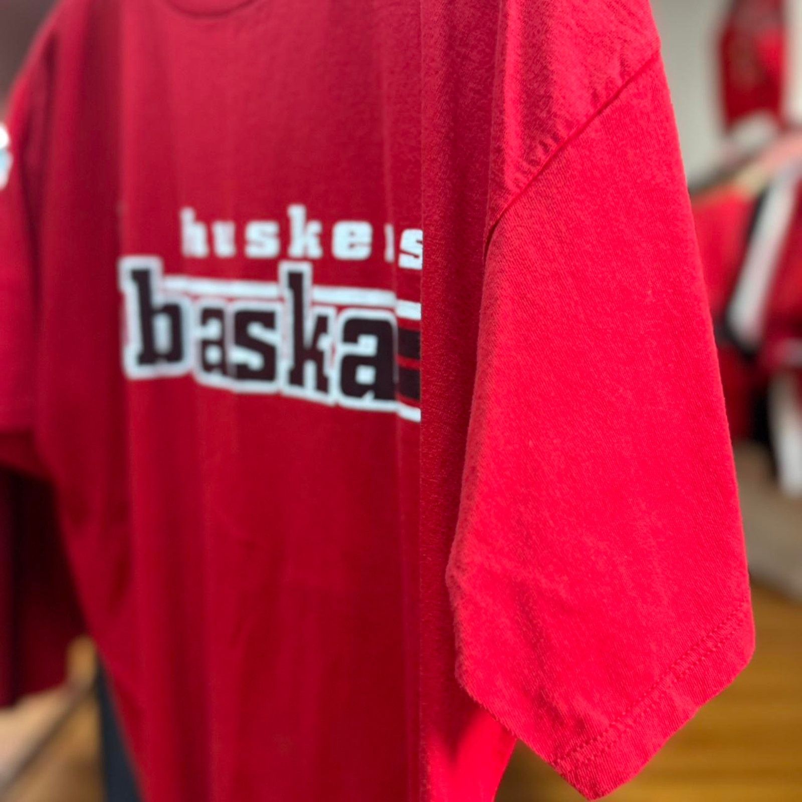 Vintage Vintage 90s Nebraska Huskers Cornhuskers Football T-Shirt Size US XXL / EU 58 / 5 - 5 Thumbnail