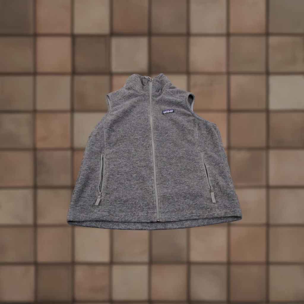 Patagonia Patagonia Vest Jacket Womens L Gray Fleece Synchilla Hiking Outdoor 23015 Size L / US 10 / IT 46 - 1 Thumbnail
