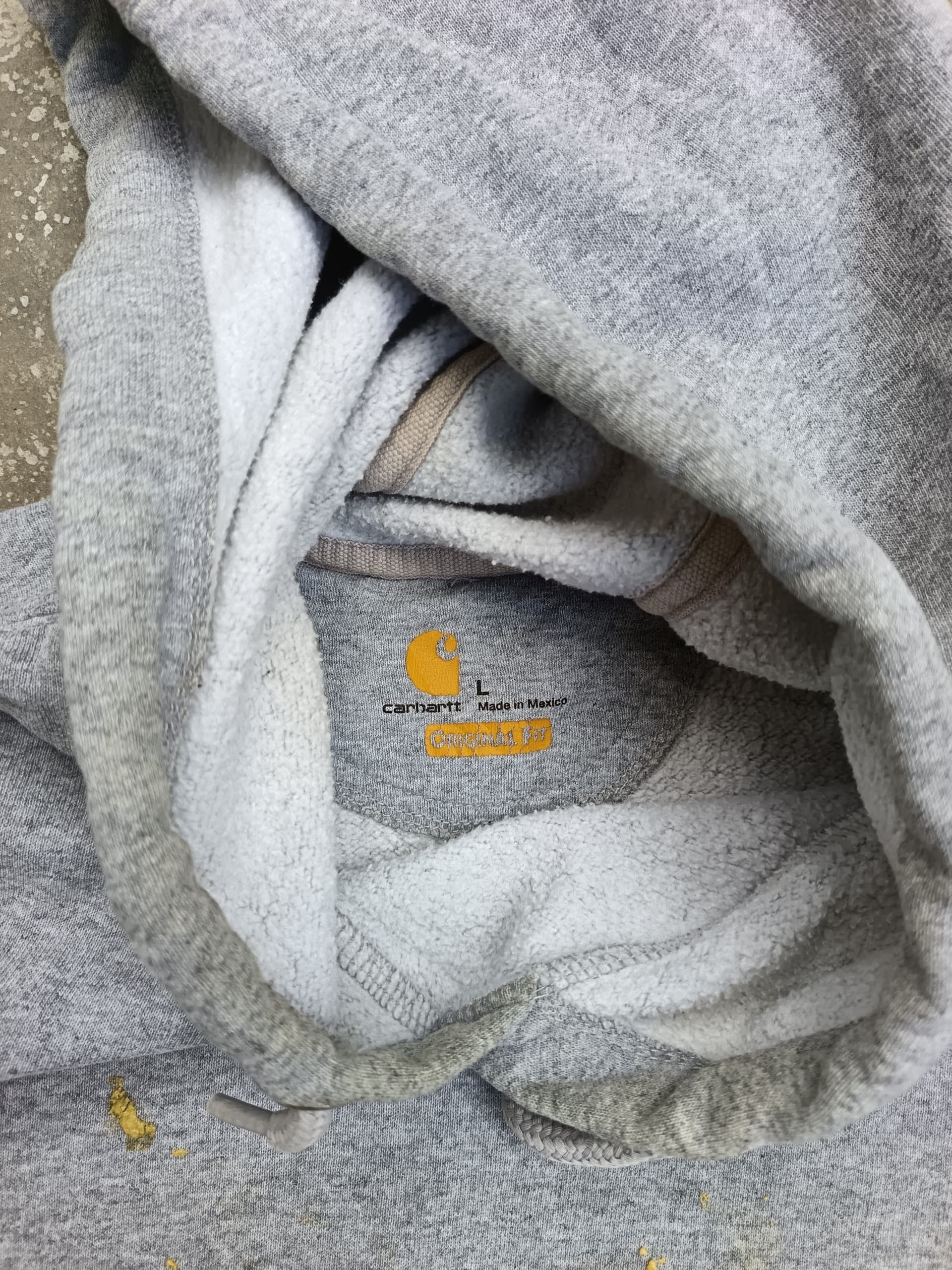Carhartt Vintage carhartt hoodie with paint splatter Size US L / EU 52-54 / 3 - 7 Thumbnail