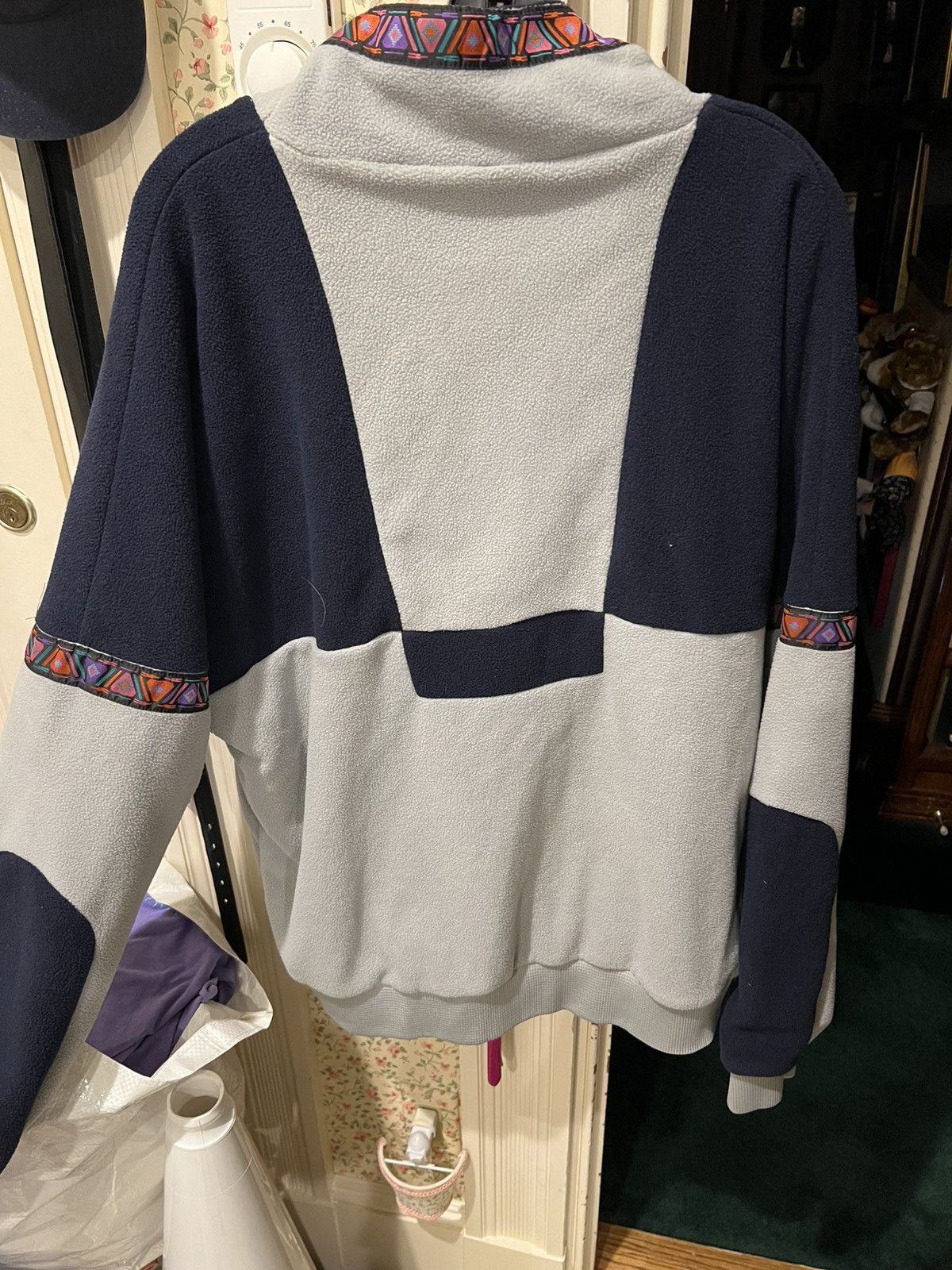 Palace Palace Berghaus Fleece Grey/Purple Size US L / EU 52-54 / 3 - 4 Thumbnail