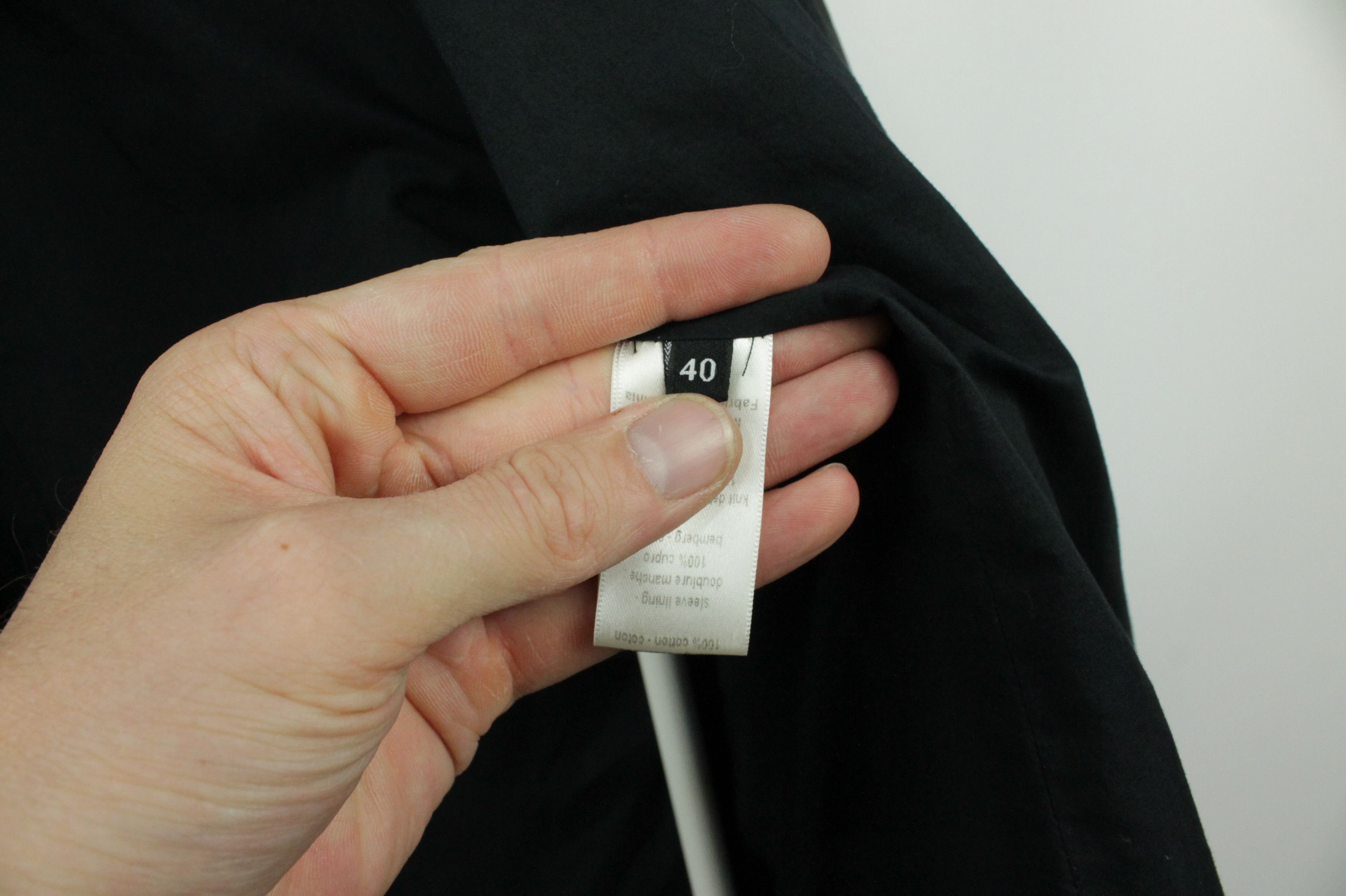 Joseph Joseph Double-Breasted Black Cotton Belted Trench Coat Size M / US 6-8 / IT 42-44 - 10 Thumbnail