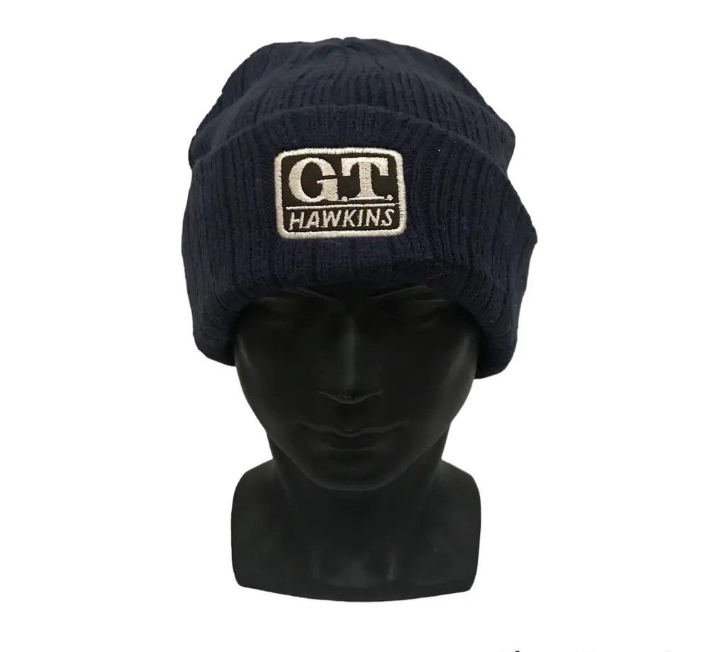 Japanese Brand × Vintage Vintage Gt Hawkins Big Logo Beanie Hat Size ONE SIZE - 1 Thumbnail