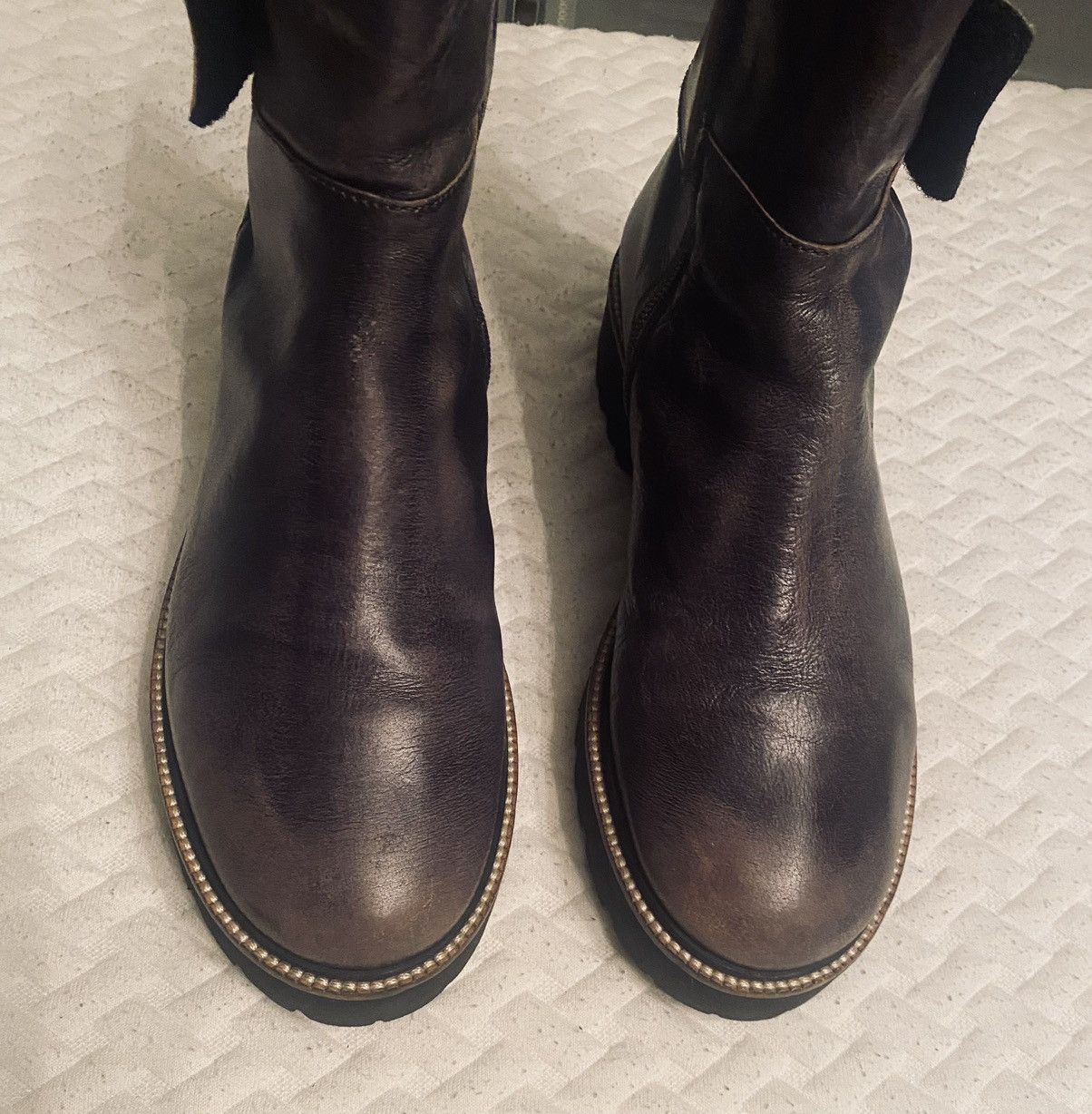 MM6 MM6 🇮🇹 MAISON MARTIN MARGIELA Microsole Combat Boot 38 Size US 8 / IT 38 - 14 Thumbnail