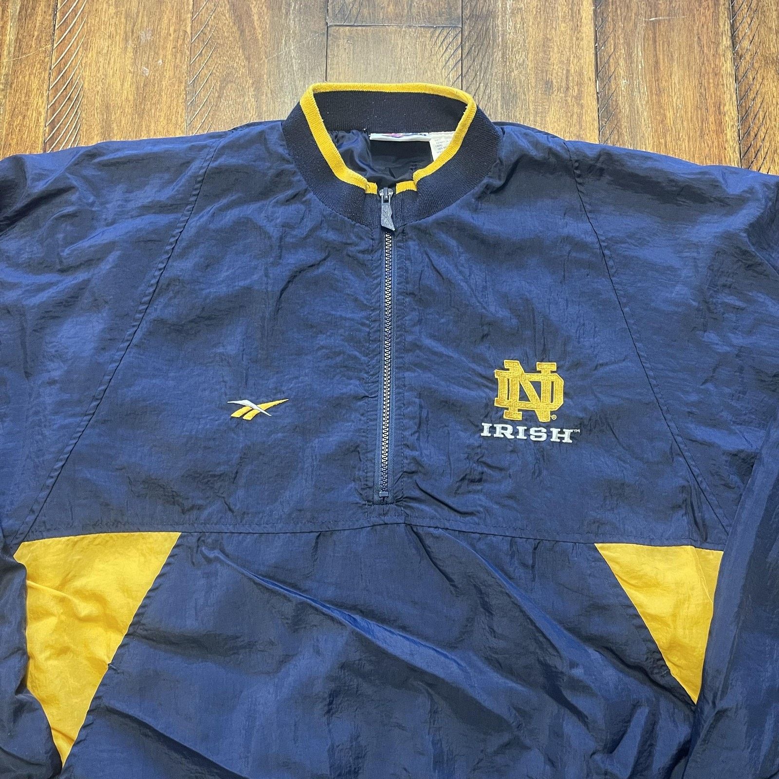 Reebok Vintage Notre Dame Fighting Irish Jacket M Football Reebok Size US M / EU 48-50 / 2 - 4 Thumbnail