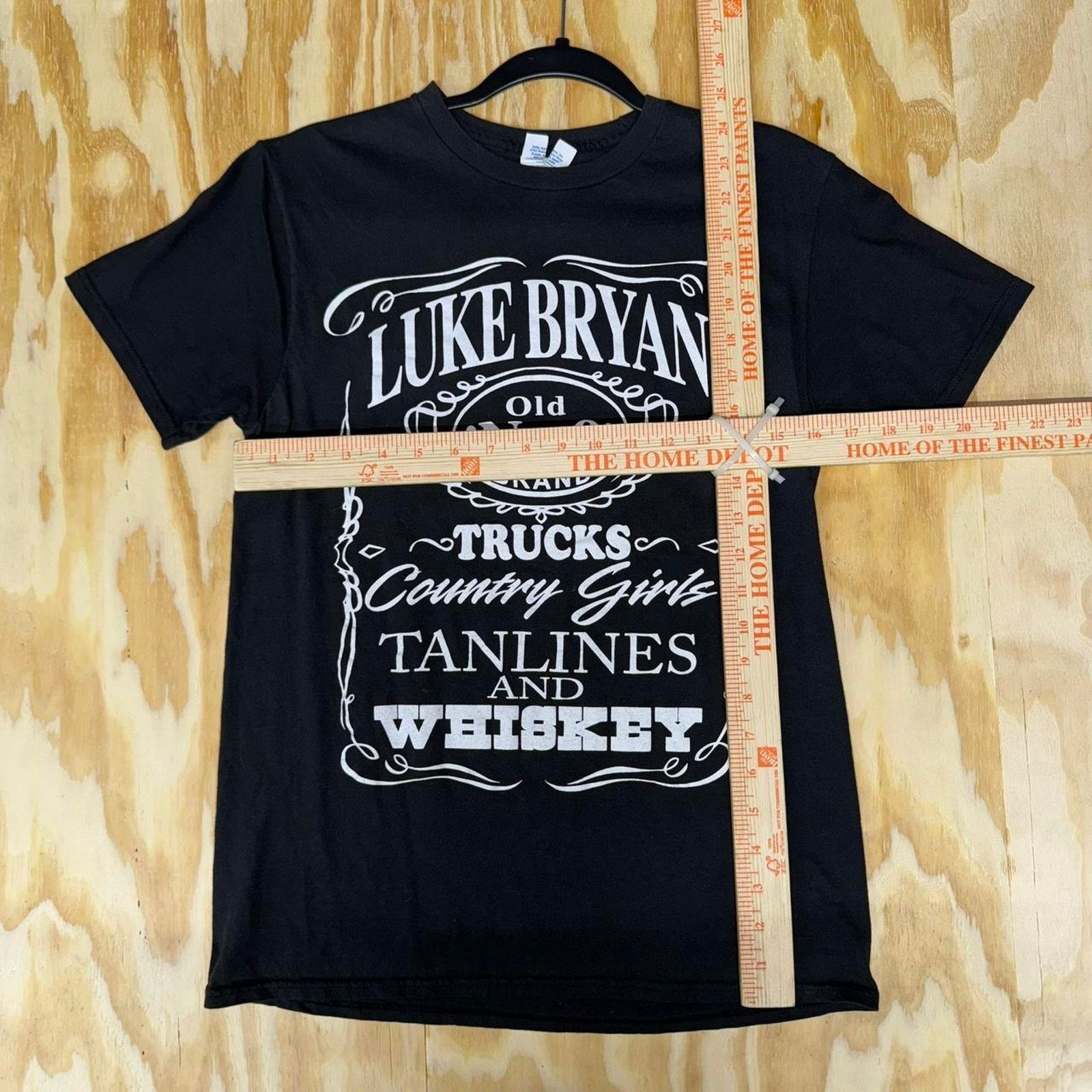 Vintage Vintage y2k luke bryan jack daniels style tour 2016 t-shirt Size US M / EU 48-50 / 2 - 3 Thumbnail