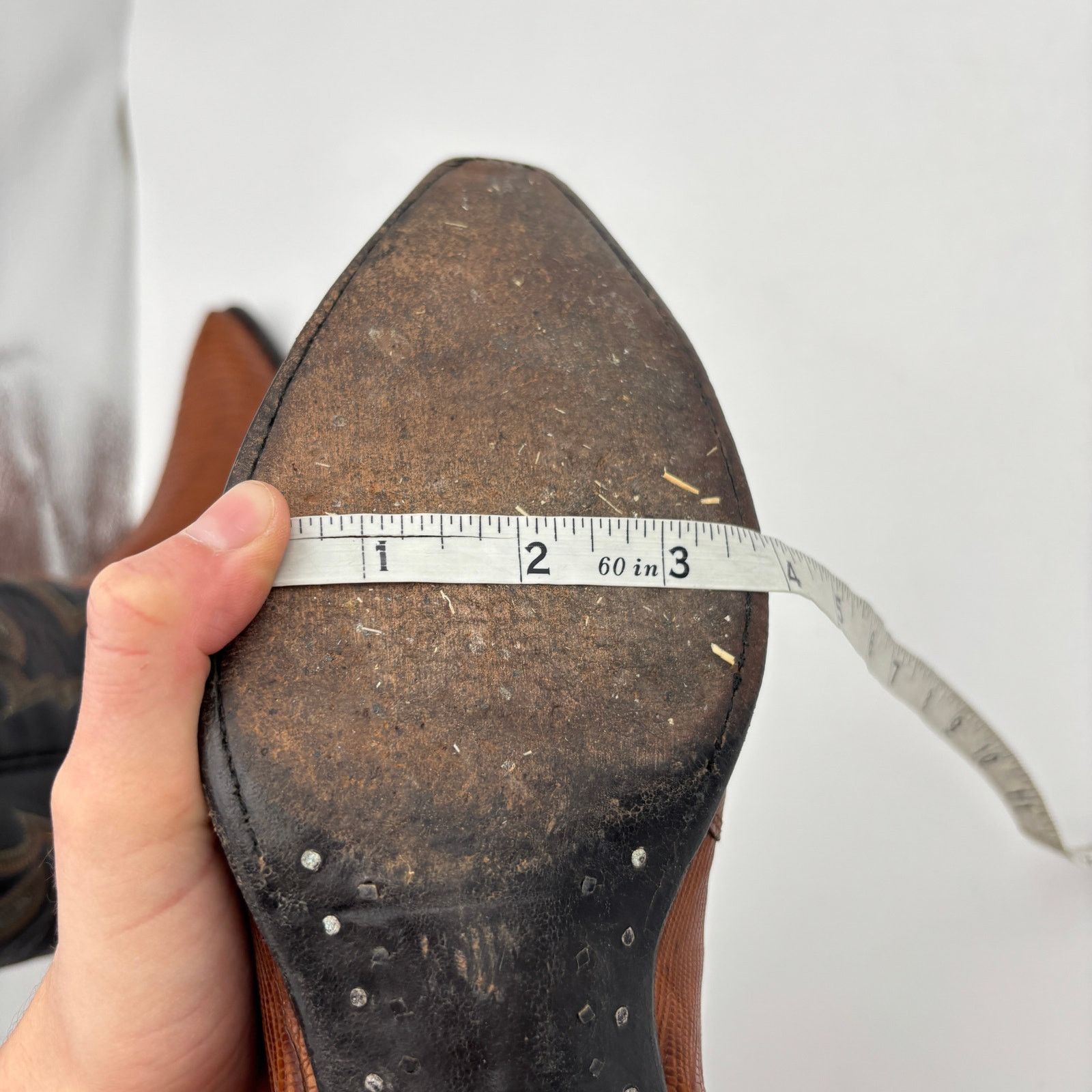 Tony Lama Tony Lama 8243 Lizard Leather Western Cowboy Boots 8.5D Size US 8.5 / EU 41-42 - 12 Thumbnail