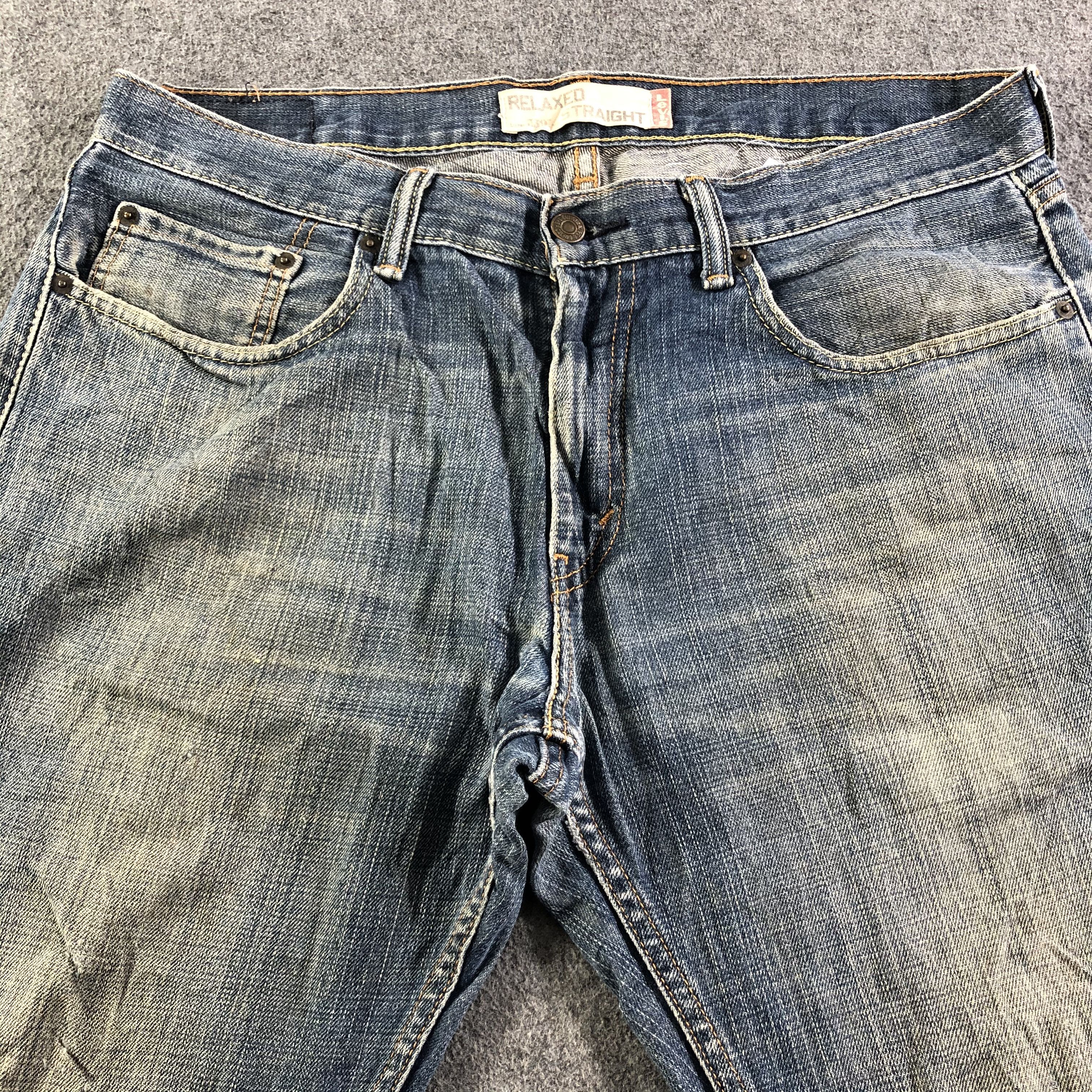 Levi's Vintage Blue Wash Levis 559 Jeans-J3025 Size US 38 / EU 54 - 3 Thumbnail