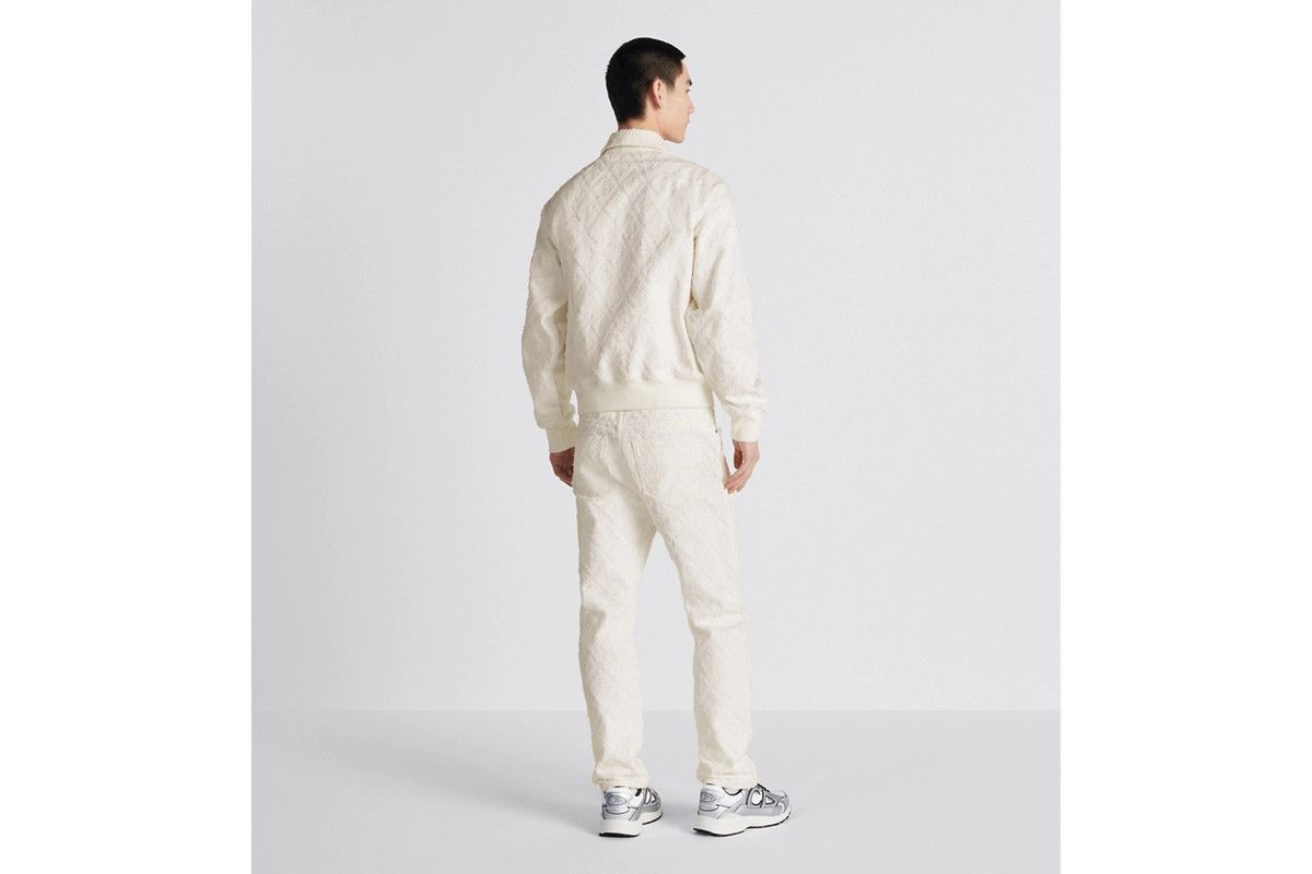Dior o1w1db11024 Cd Diamond Regular Jeans in White Size US 28 / EU 44 - 5 Thumbnail