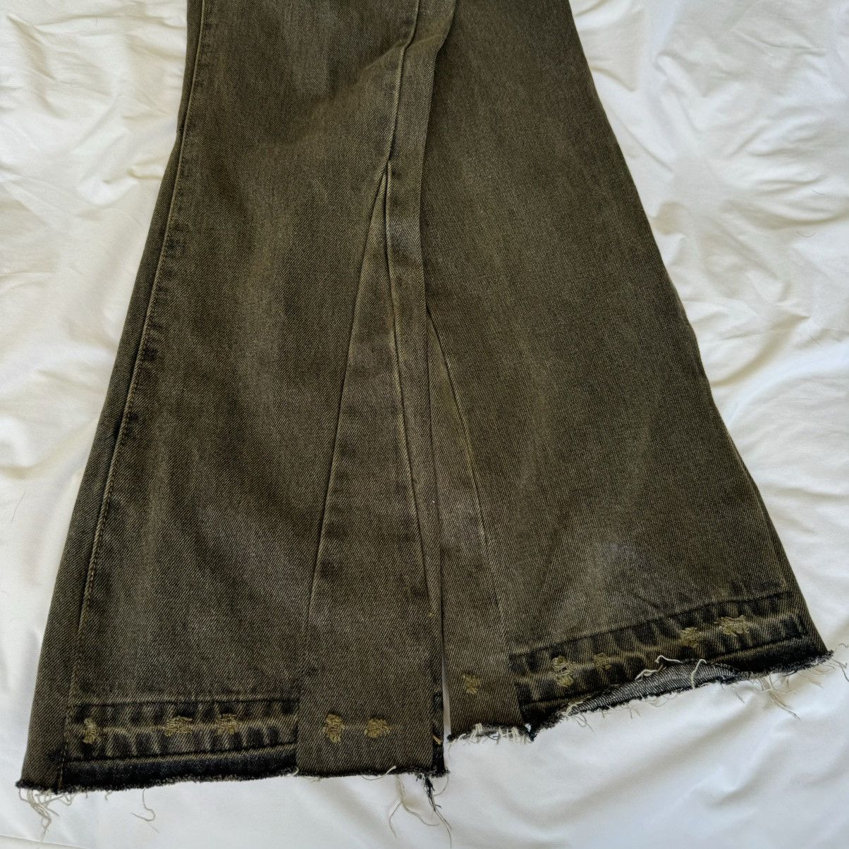 Vintage MNML Flared denim jeans Size US 32 / EU 48 - 4 Thumbnail