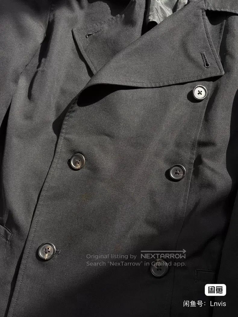 Yohji Yamamoto Yohji Yamamoto size os Double-breasted wool jacket Size US M / EU 48-50 / 2 - 2 Thumbnail
