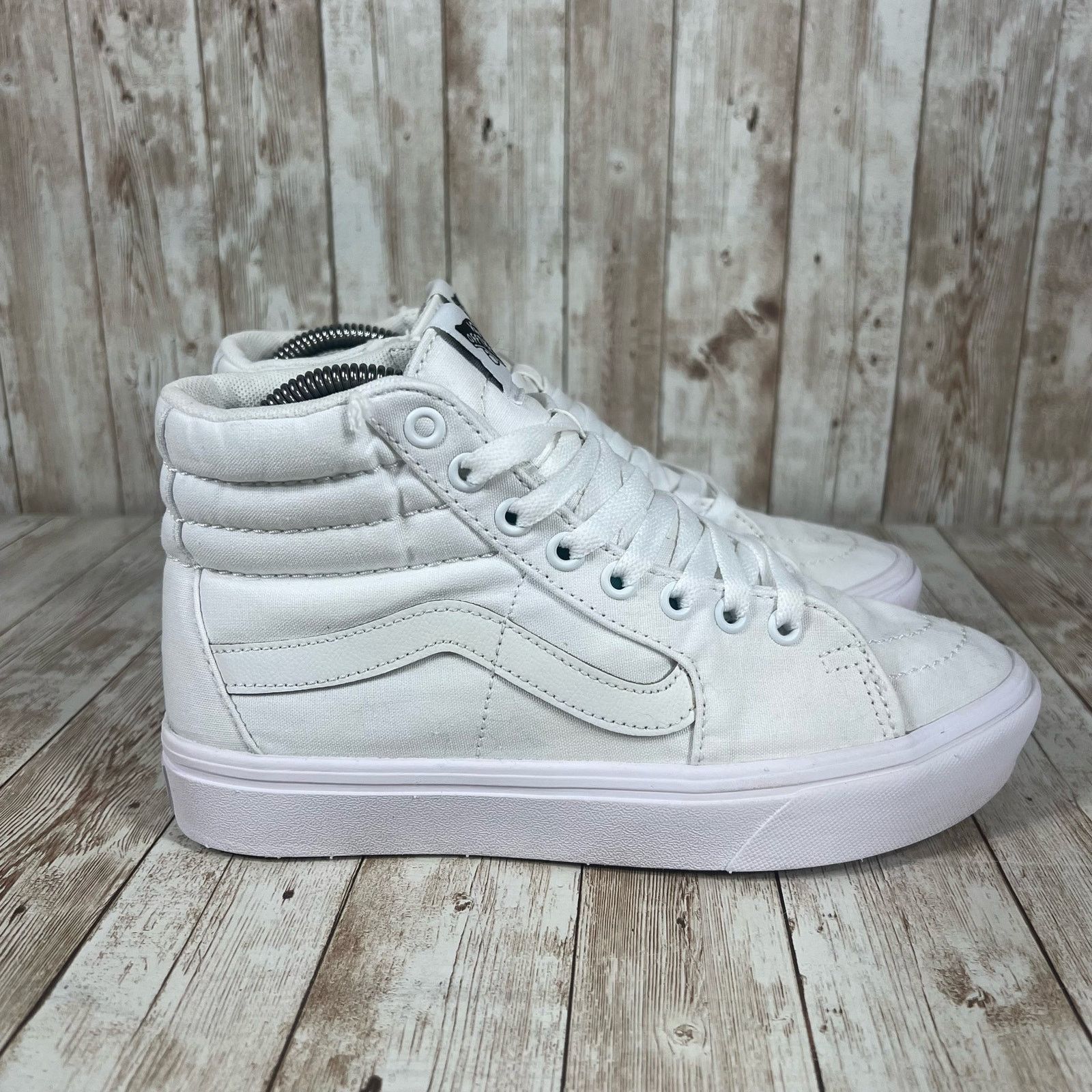 Vans Vans sk8 hi comfy Cush white white Womens 7.5 Size US 7.5 / IT 37.5 - 1 Thumbnail