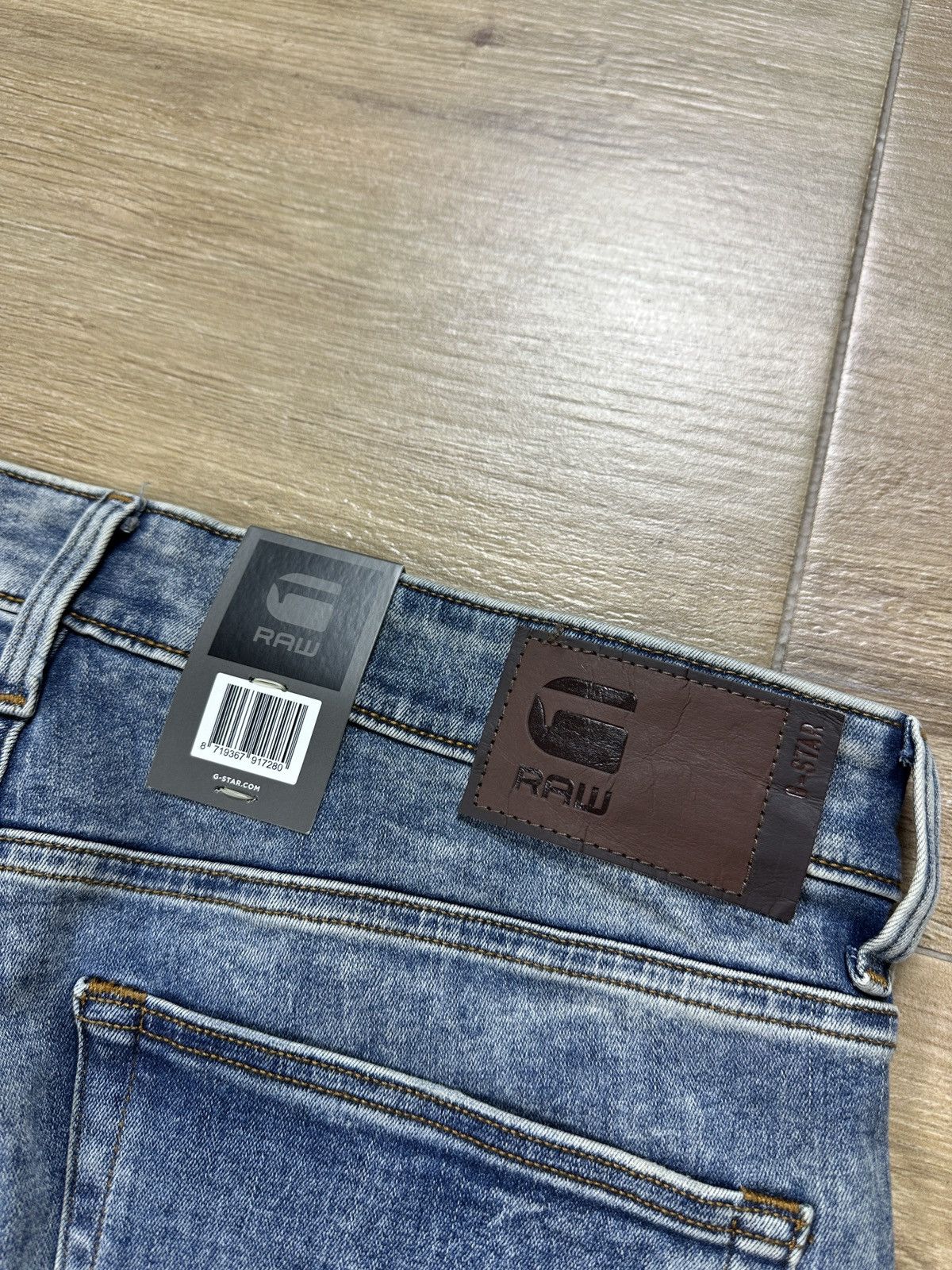 G-Star NEW!!! G-Star Raw 3301 Deconstructed Skinny Denim Jeans Size US 35 - 10 Thumbnail