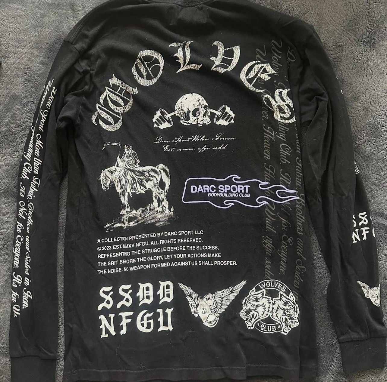 Darc Sport Darc Sport Heaven Has to Wait Long Sleeve Size US M / EU 48-50 / 2 - 2 Thumbnail