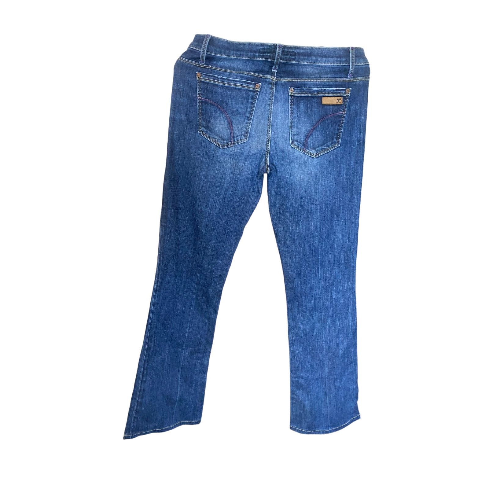 Joe's Joe's Jeans Rocker Bootcut Aniston Wash Dark Denim 27 Size 27" / US 4 / IT 40 - 2 Thumbnail