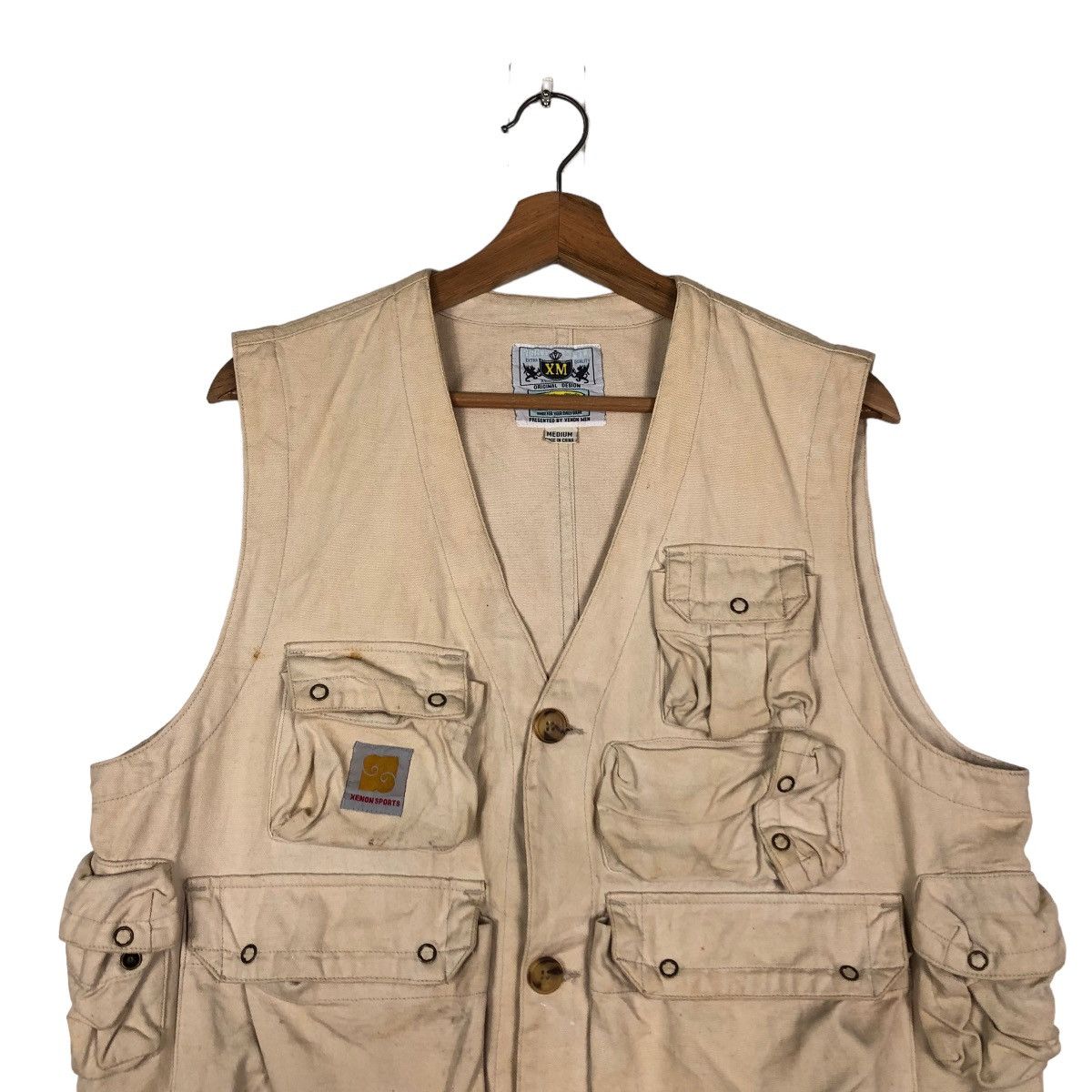 Japanese Brand × Vintage 📌VINTAGE VEST UTILITY MULTI POCKET WORK XENON SPORT Size US M / EU 48-50 / 2 - 4 Thumbnail