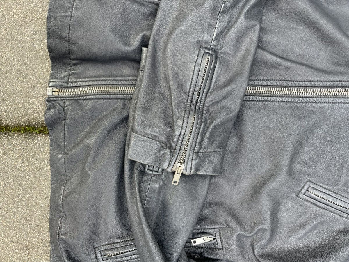 Rick Owens Backstrap mainline stooges leather jacket Korean exclusive Size US M / EU 48-50 / 2 - 4 Thumbnail