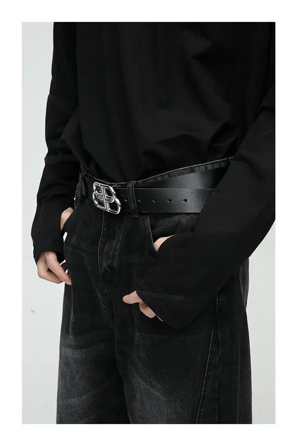 Japanese Brand Kagawa x Miho Black distressed vintage washed straight jeans Size US 32 / EU 48 - 4 Thumbnail