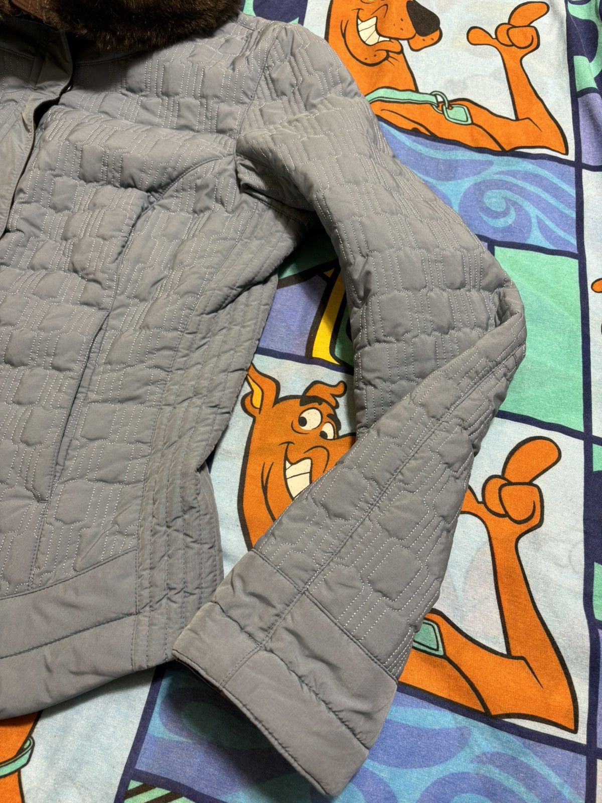 Nike ***FINAL DROP***RARE 00s NIKE FUR COLLAR TECH JACKET M-L Size US L / EU 52-54 / 3 - 4 Thumbnail
