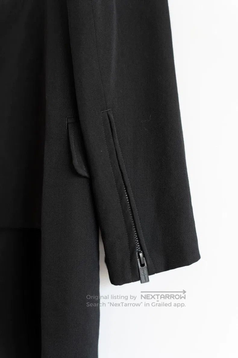 Yohji Yamamoto Yohji Yamamoto 18AW Ruffled Zip Long Blazer. Size US S / EU 44-46 / 1 - 7 Thumbnail