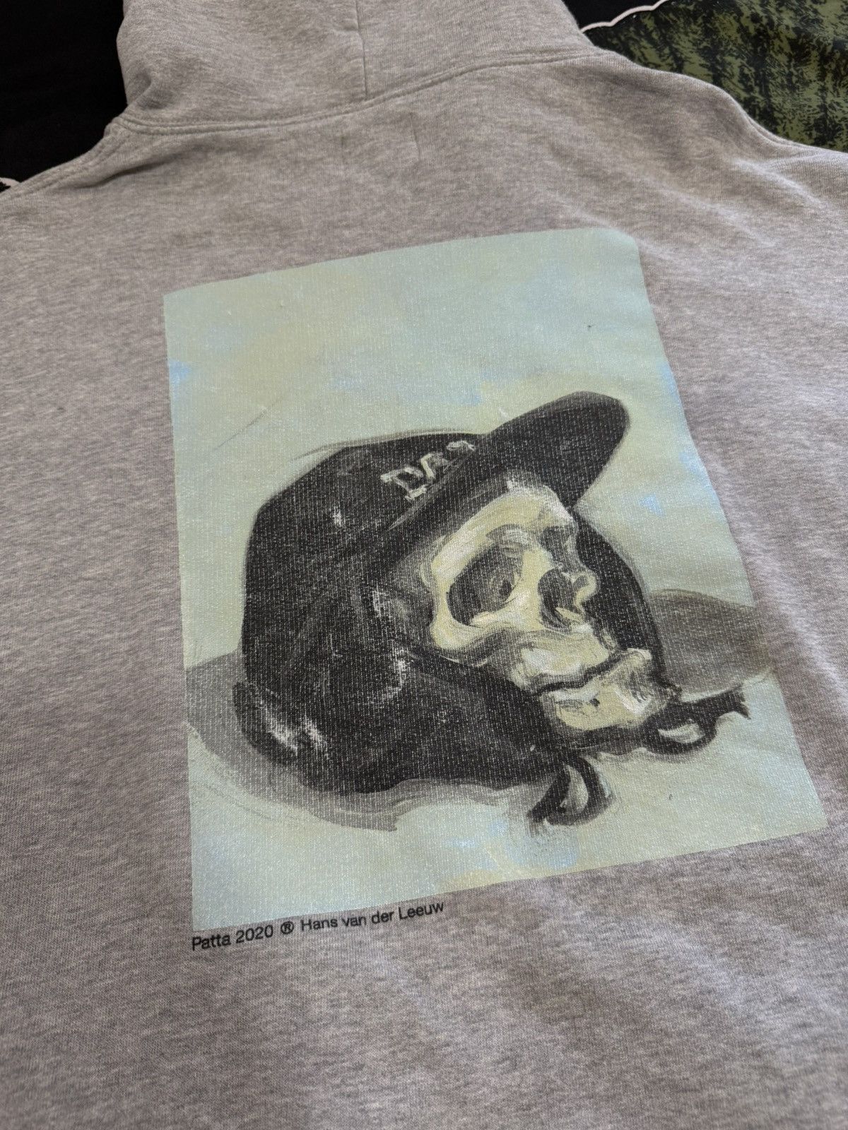 Patta Vintage Patta Skull Hoodie Hans van der Leeuw Size US XXL / EU 58 / 5 - 4 Thumbnail