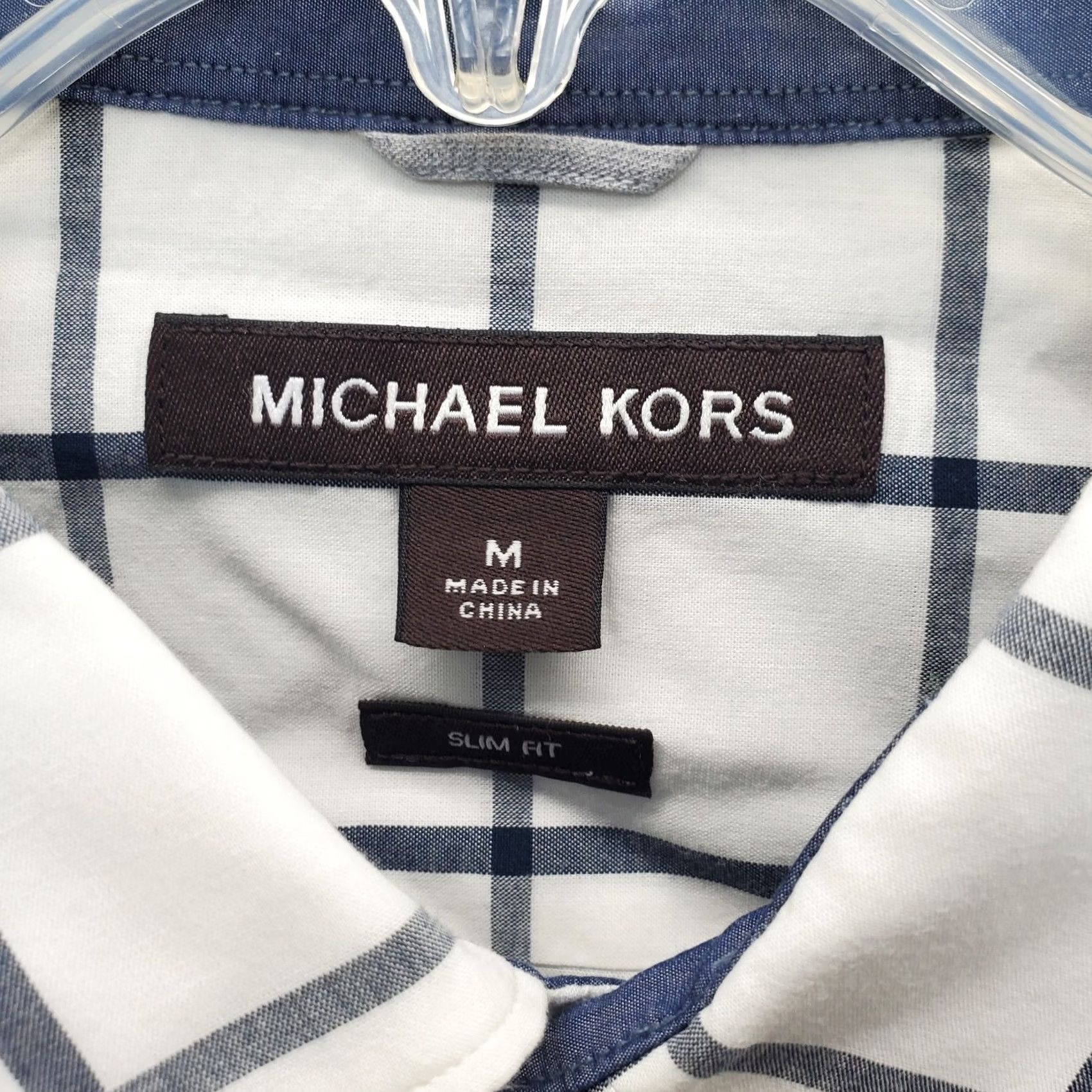 Michael Kors Michael Kors Shirt Mens M Multicolor Plaid Long Sleeve Collared Button-Up Size US M / EU 48-50 / 2 - 5 Thumbnail
